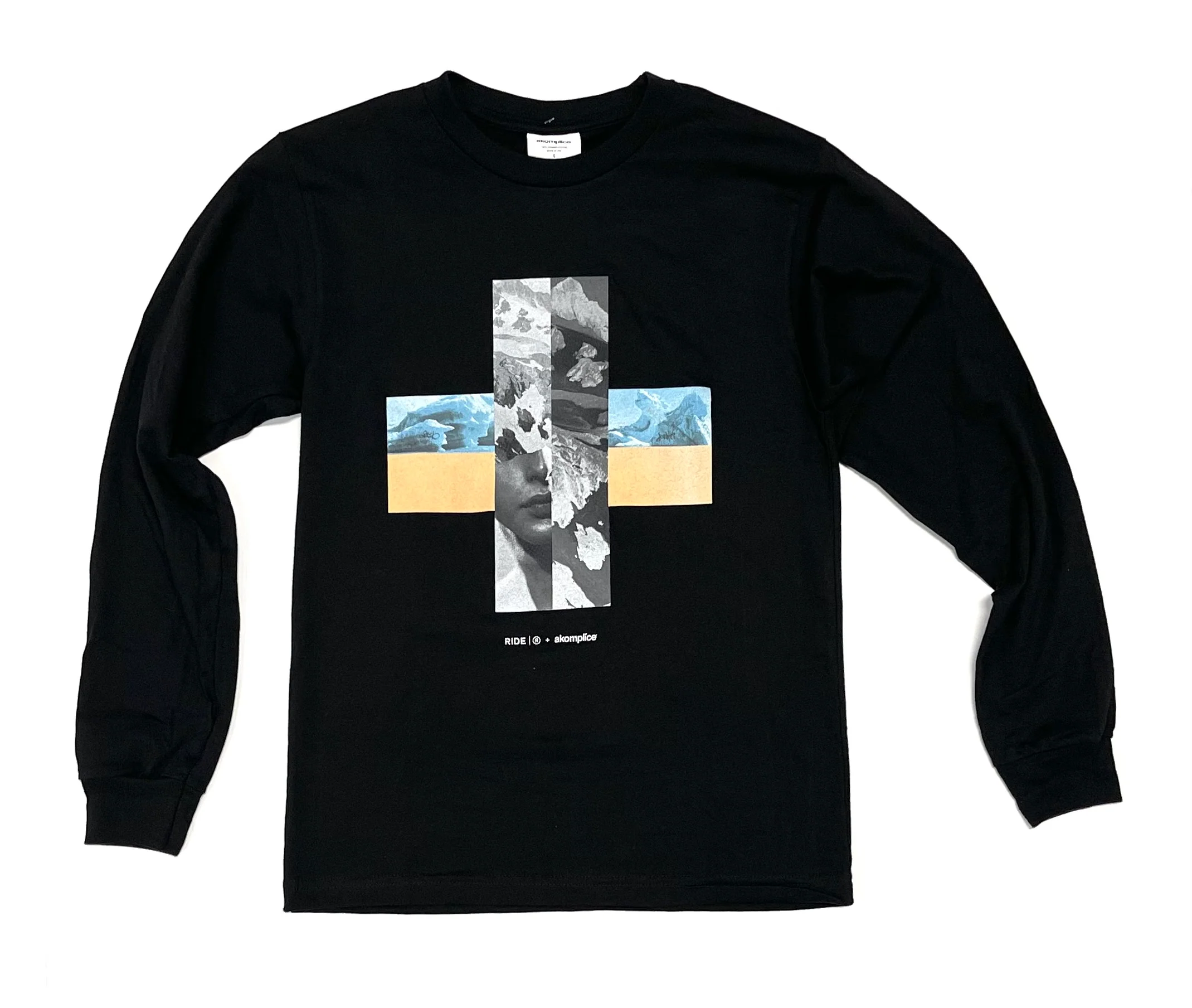 AKOMPLICE “ICE AID” LS TEE (BLACK)