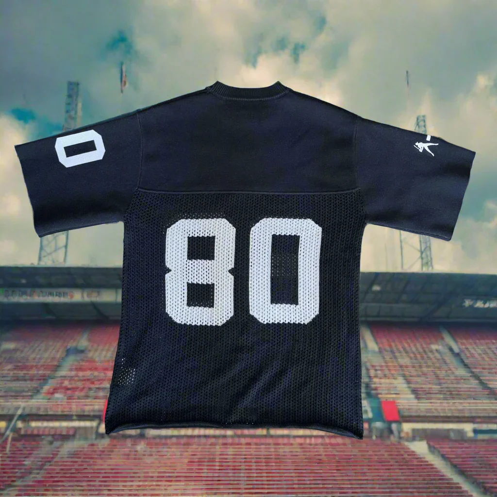 BATS "80" WOVEN JERSEY (BLACK) - Image 2
