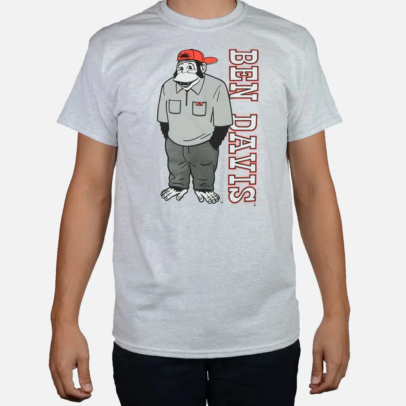 BEN DAVIS "FUNKY MONKEY" TEE (ASH)