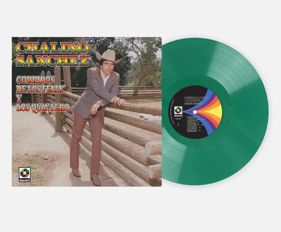 CHALINO SANCHEZ "CORRIDOS DE LOS FELIX Y LOS QUINTERO" VINYL RECORD (Copy)