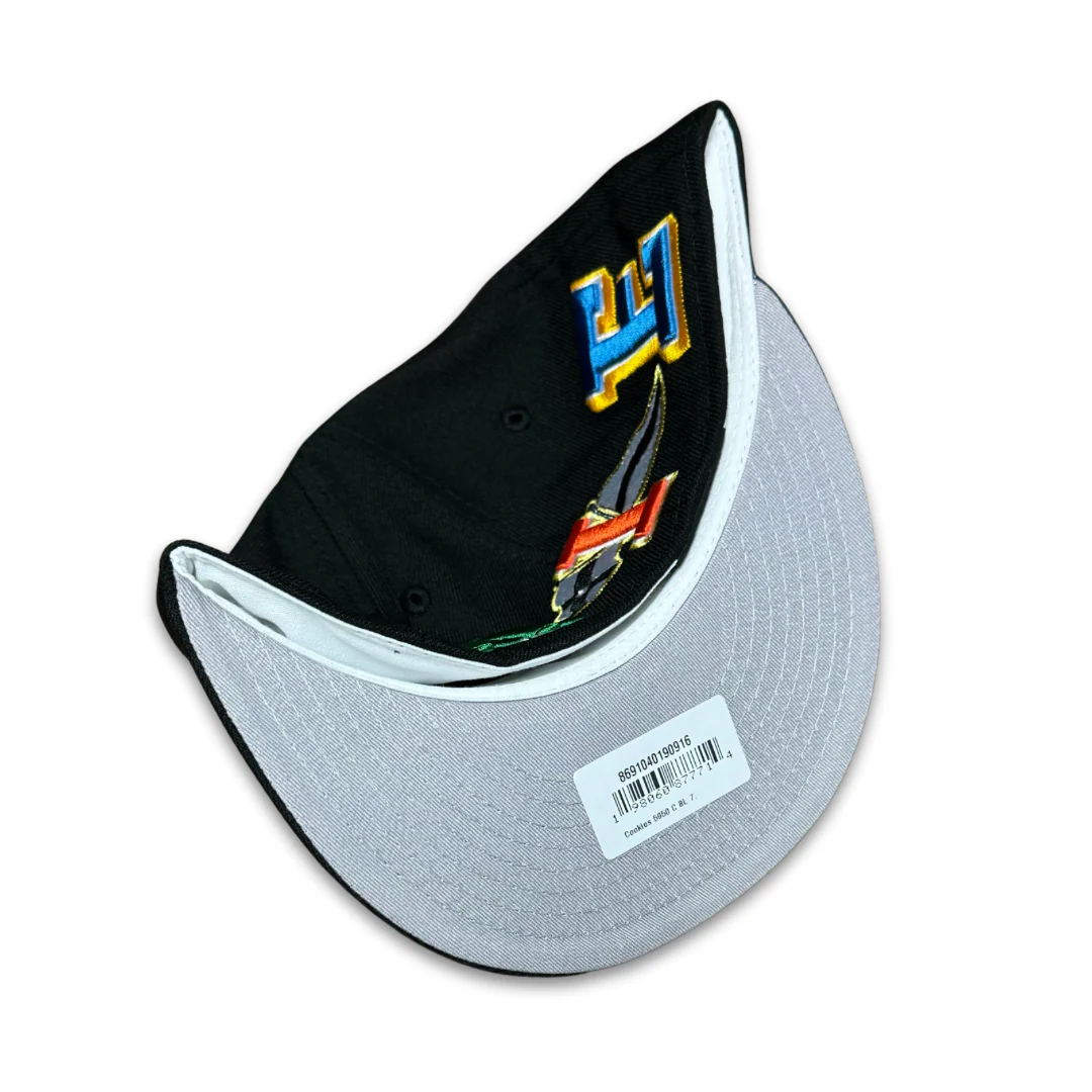 COOKIES X NEW ERA "PASADENA" FITTED CAP (BLACK/MULTI) - Image 5