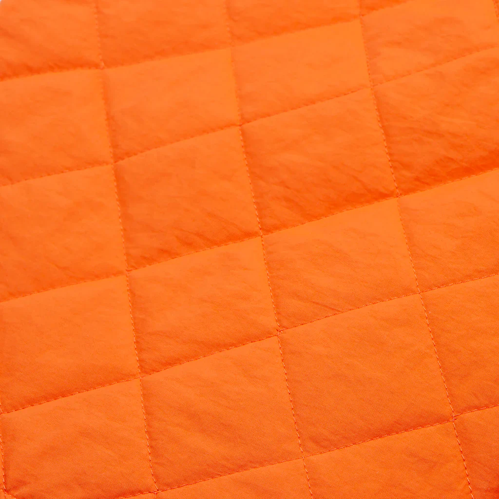 COOKIES "WORKWEAR” QUILTED NYLON SHORTS (ORANGE) - Image 4