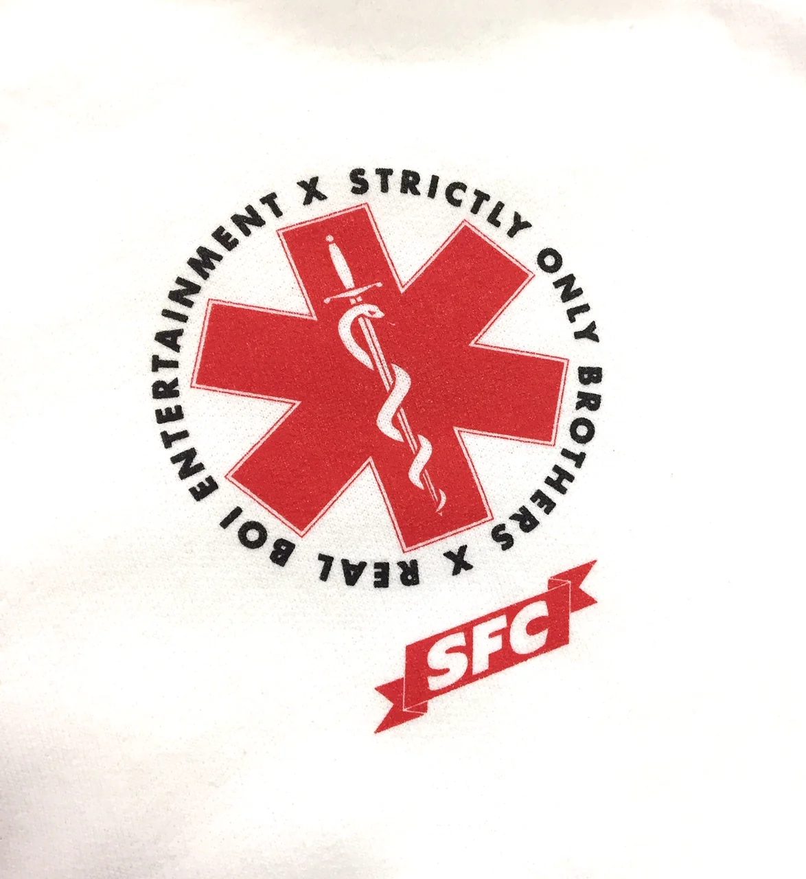 SOB X RBE X SO FRESH CLOTHING "PARAMEDIC" HOODY (WHITE) - Image 3