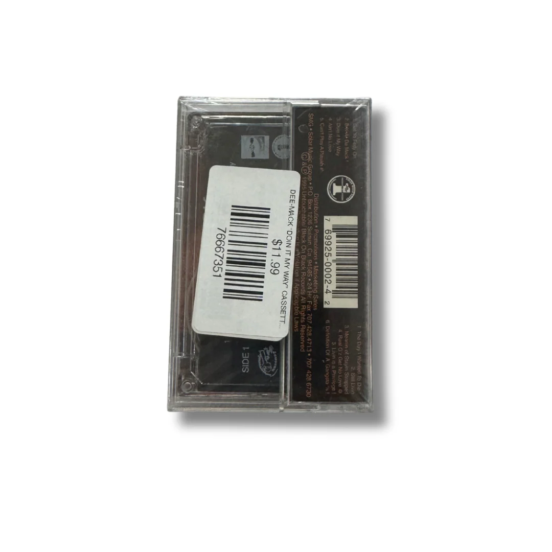 DEE-MACK “DOIN IT MY WAY” CASSETTE TAPE (NEW) - Image 2