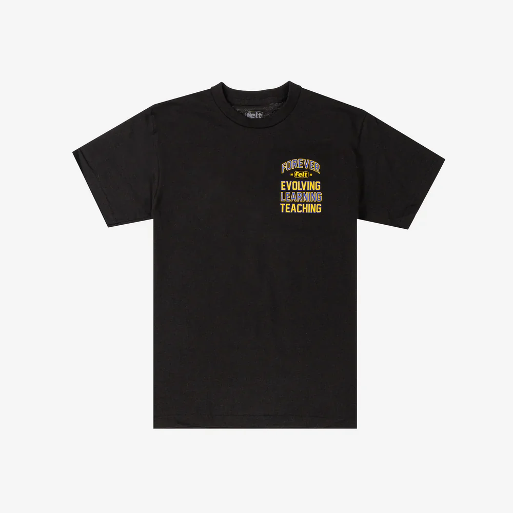 FELT "STRIKEOUT" TEE (BLACK)