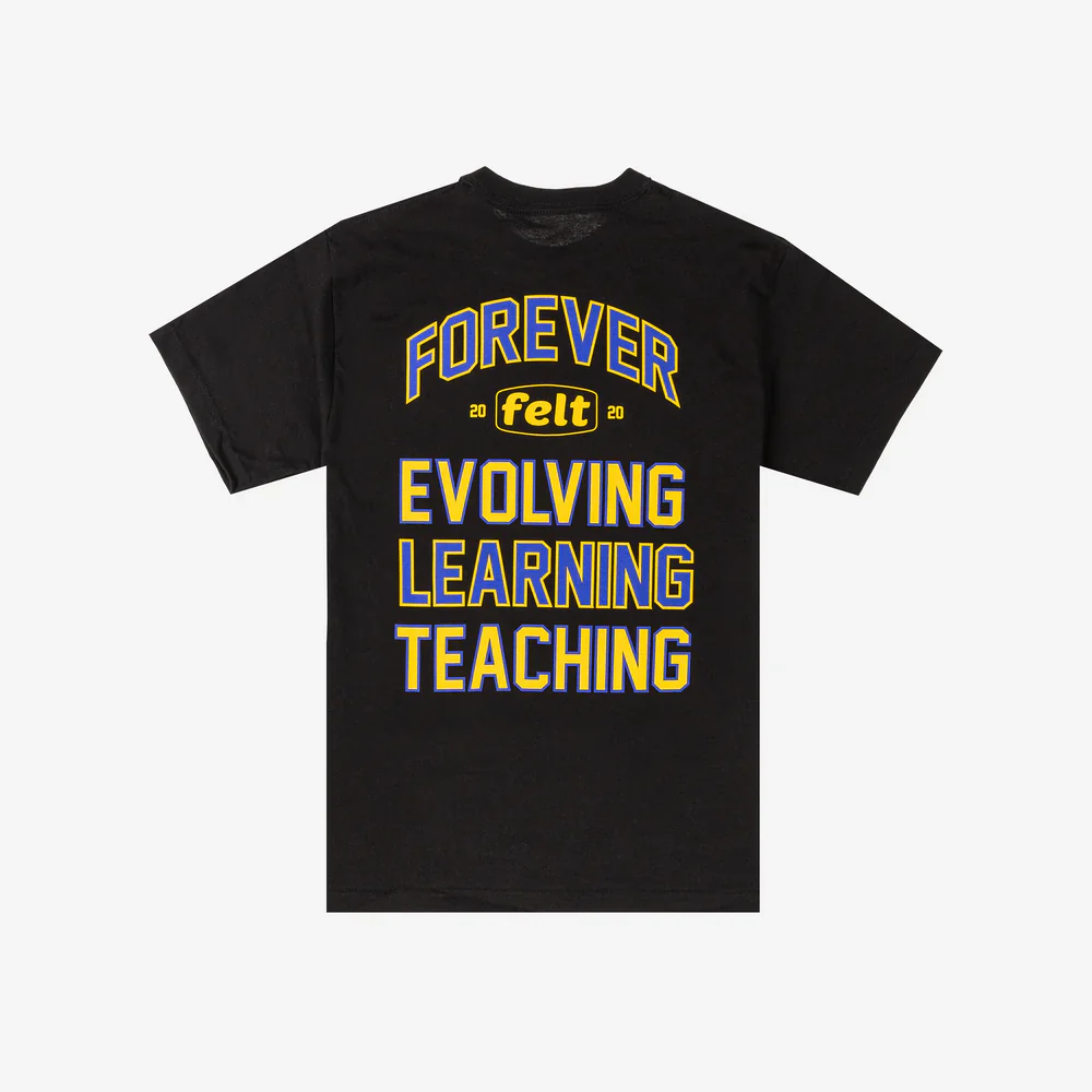 FELT "STRIKEOUT" TEE (BLACK) - Image 2