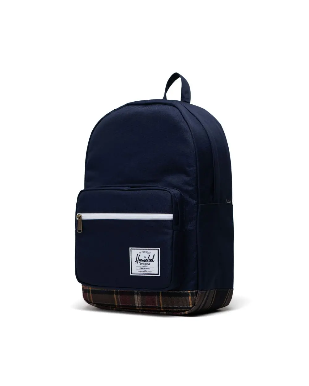 HERSCHEL "POP QUIZ" BACKPACK 'NAVY PLAID' - Image 3