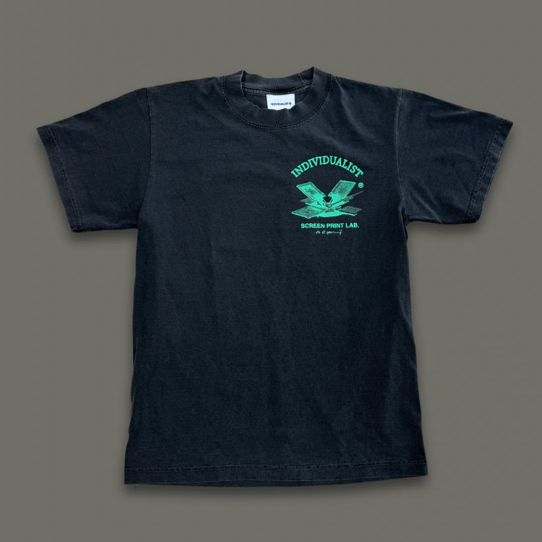 INDIVIDUALIST LAB "WORKSHOP" TEE (CHARCOAL) - Image 2
