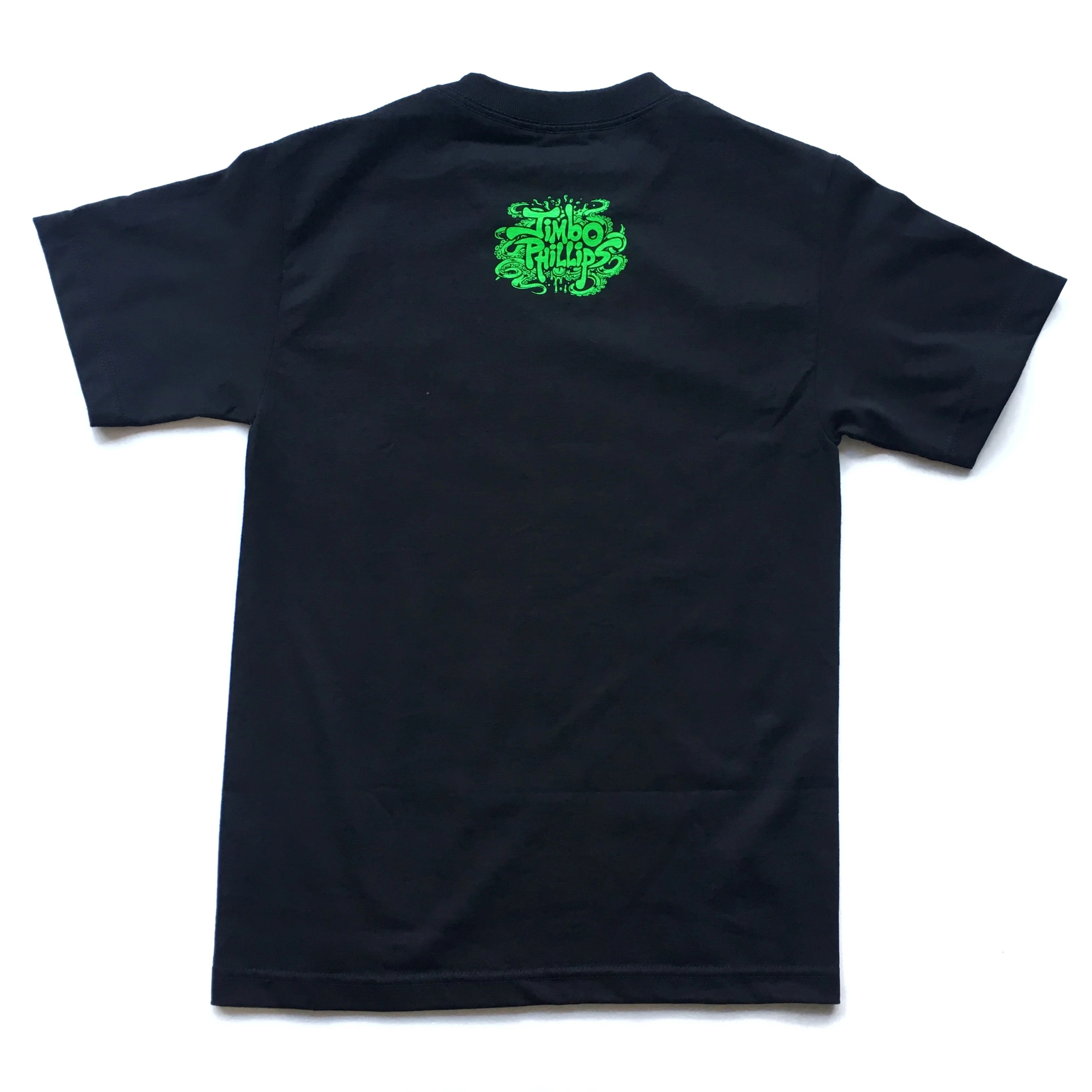 JIMBO PHILLIPS "CYCLOPTOPUS" TEE (BLACK/BLUE) - Image 2