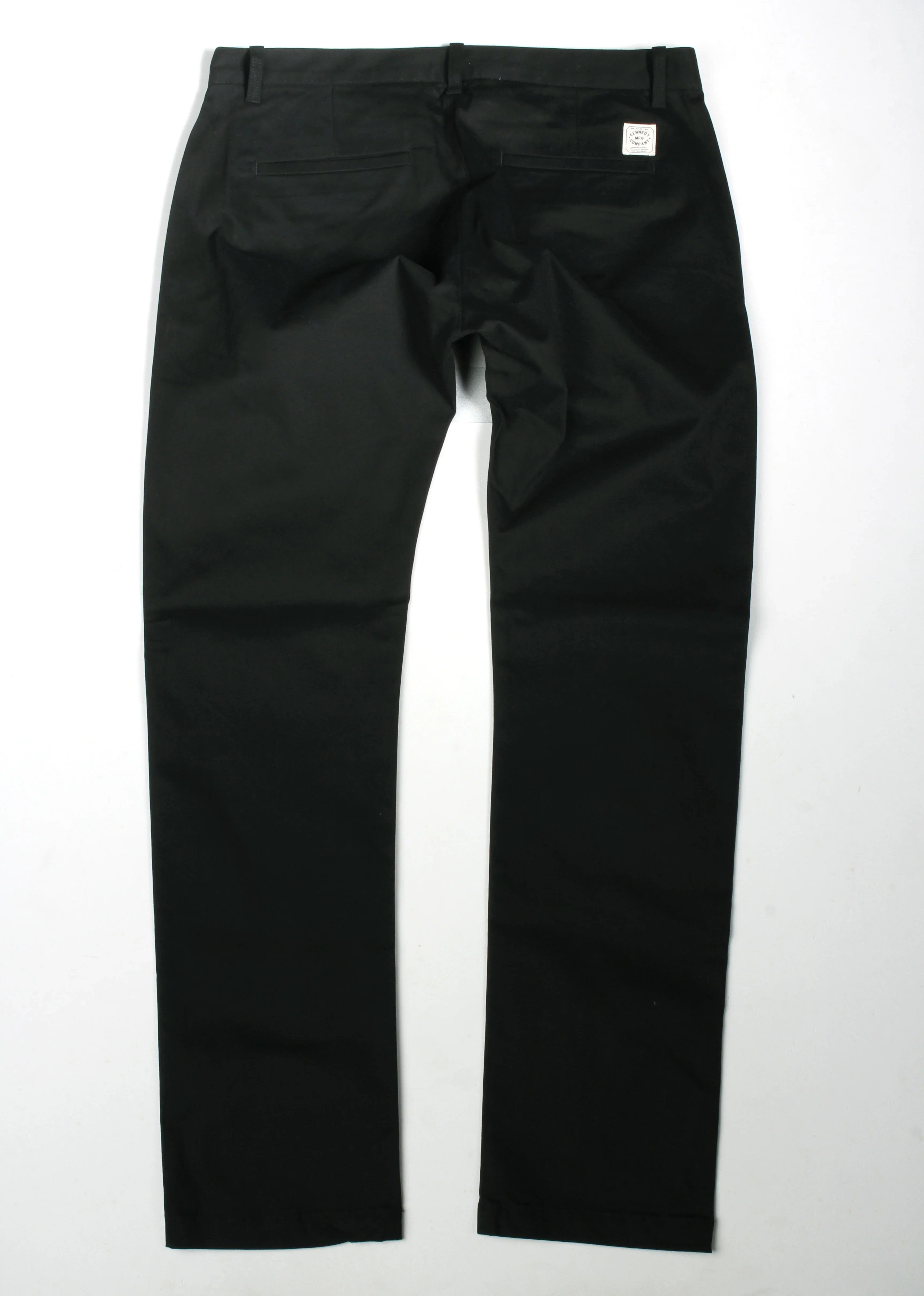 KENNEDY CHINO PANTS (BLACK) - Image 2