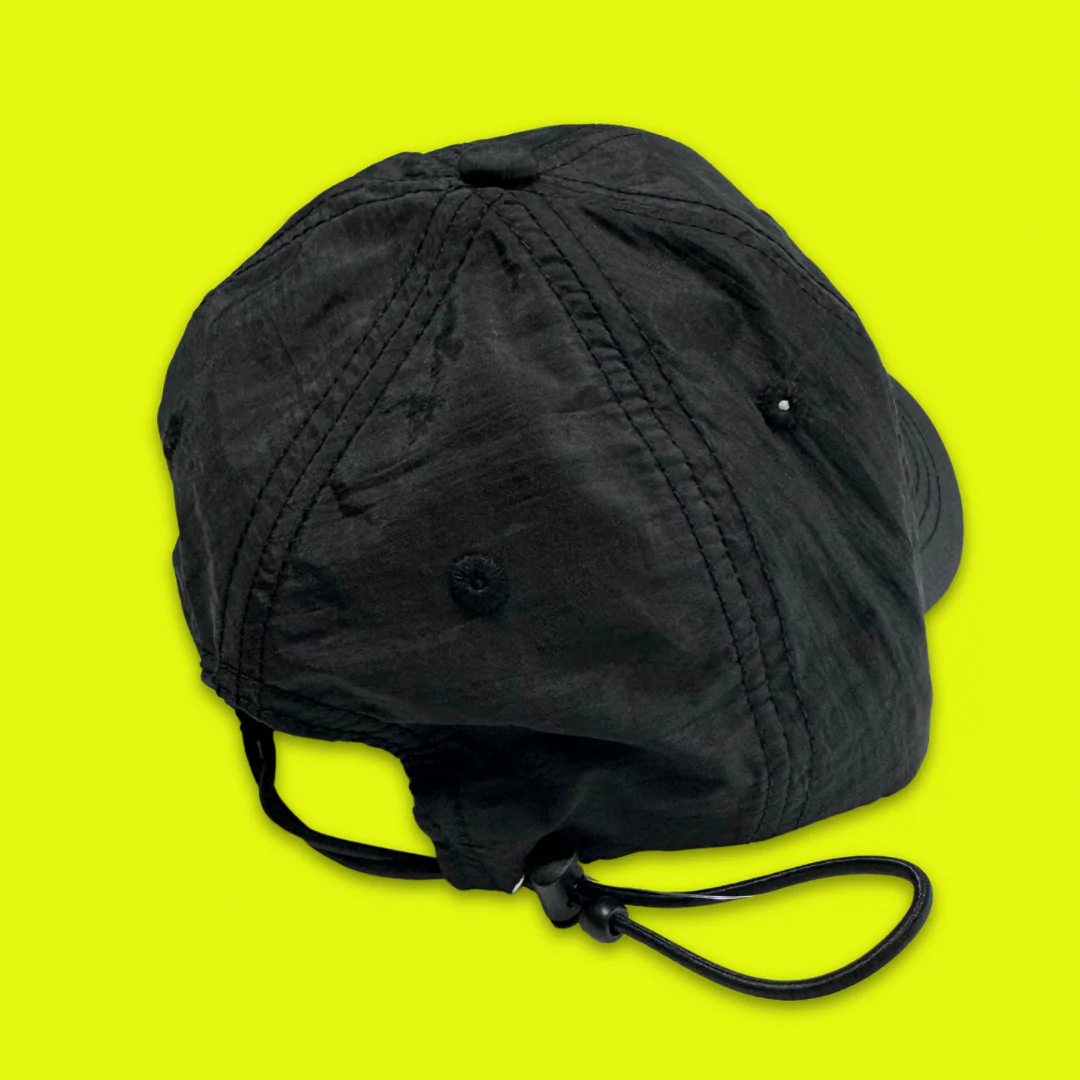 MARKET "GRAND SLAM" 6 PANEL HAT (BLACK) - Image 2