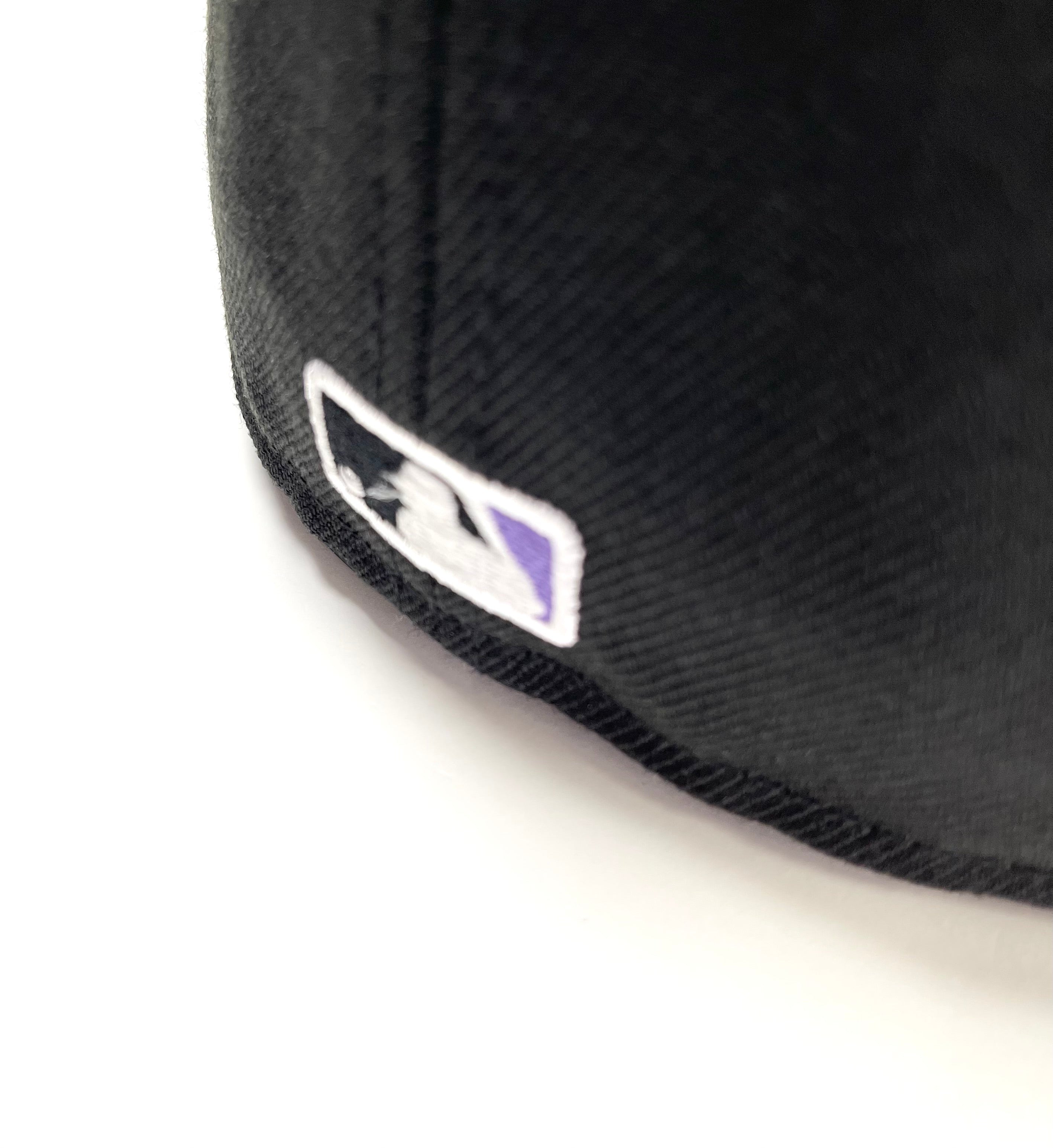 NEW ERA "2001 WS SIDE PATCH" ARIZONA DIAMONDBACKS FITTED HAT (BLACK) (SIZE 8) - Image 2