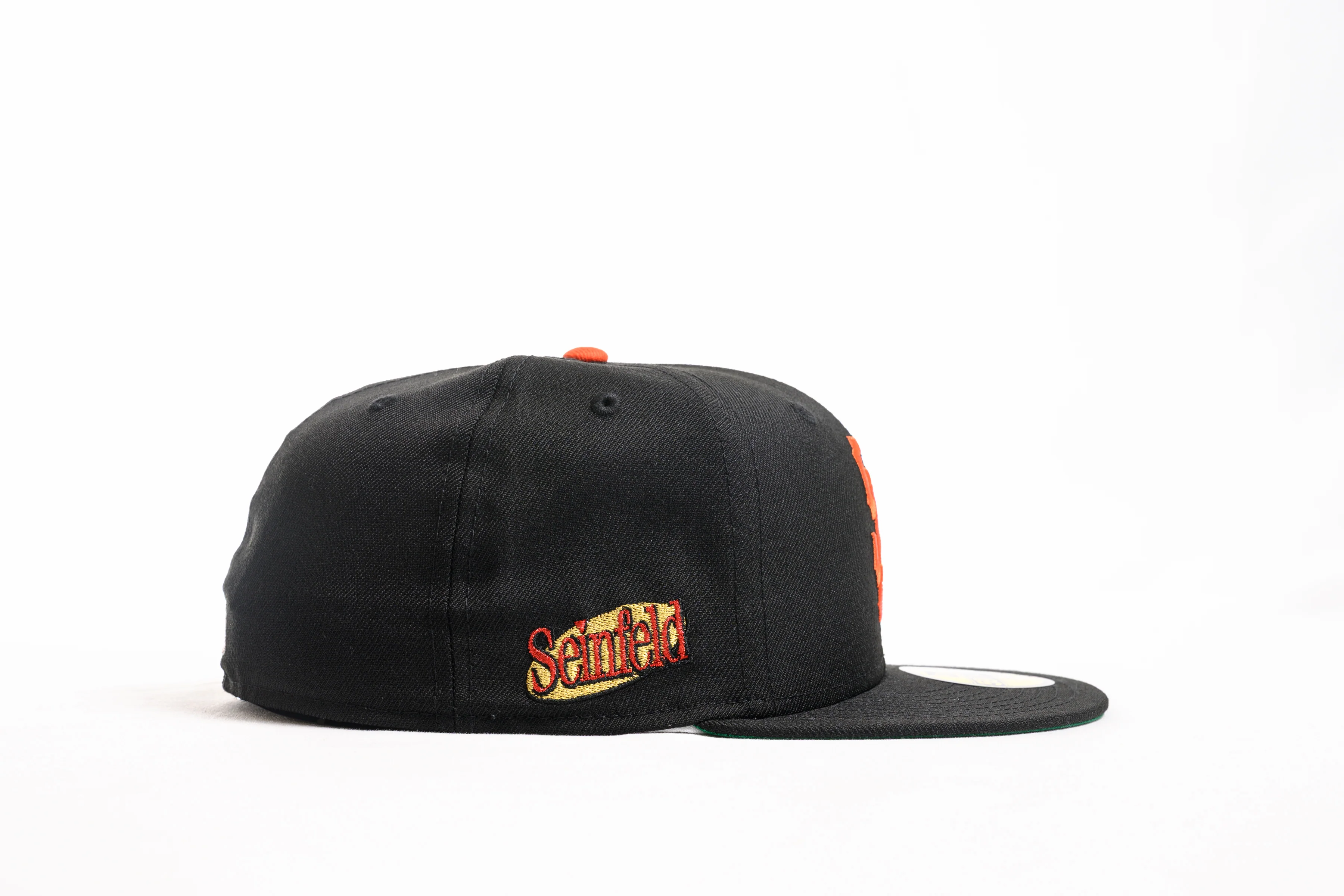 NEW ERA "A HAT ABOUT NOTHING" SAN FRANCISCO GIANTS FITTED HAT (BLACK/ORANGE) - Image 5