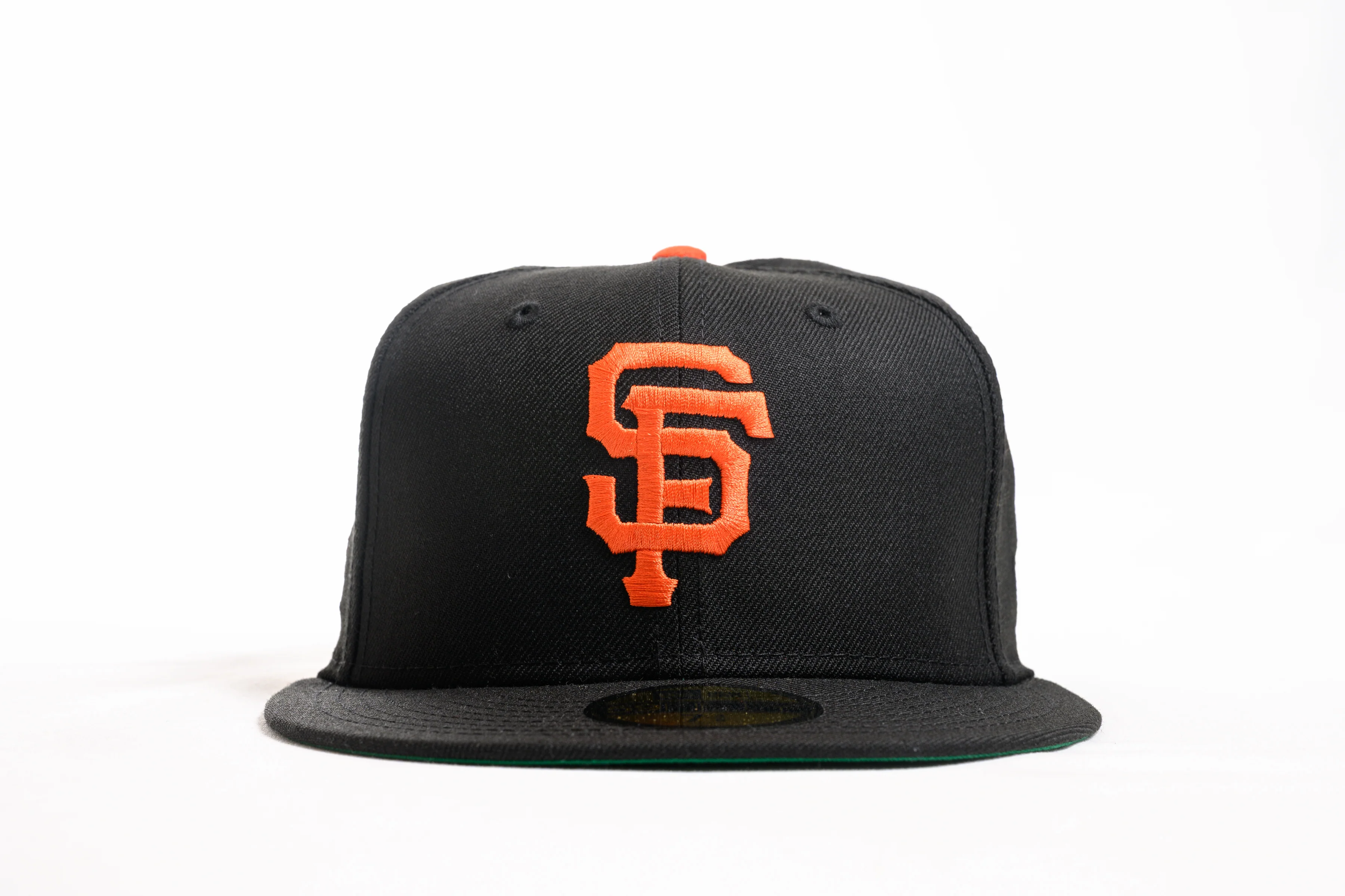 NEW ERA "A HAT ABOUT NOTHING" SAN FRANCISCO GIANTS FITTED HAT (BLACK/ORANGE) - Image 7