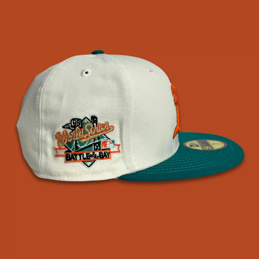 NEW ERA “AC TRANSIT 2.0" OAKLAND A'S FITTED HAT (CHROME/GREEN) - Image 5