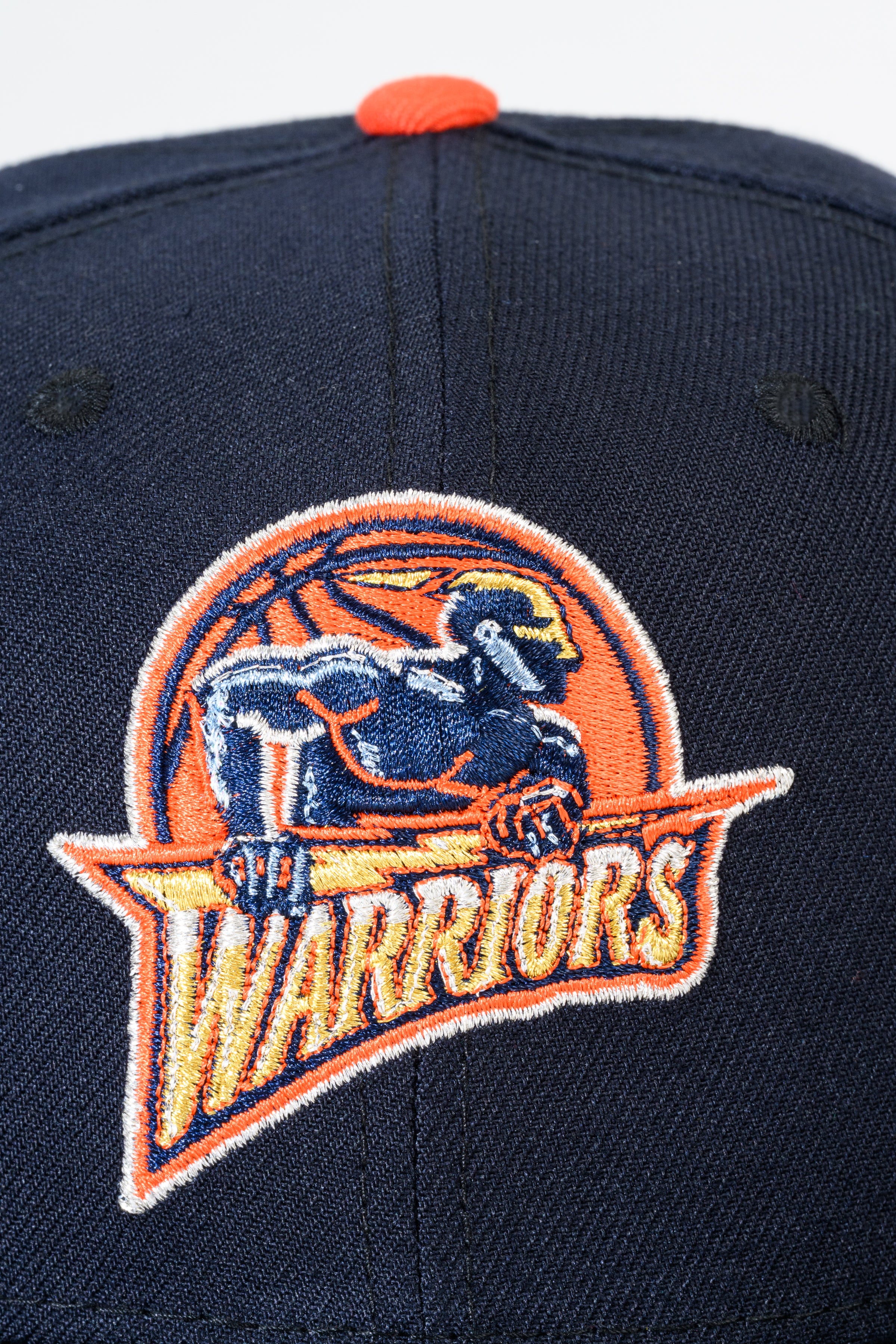 NEW ERA "ANTAWN” GOLDEN STATE WARRIORS FITTED HAT (NAVY/BLACK/ORANGE) - Image 12