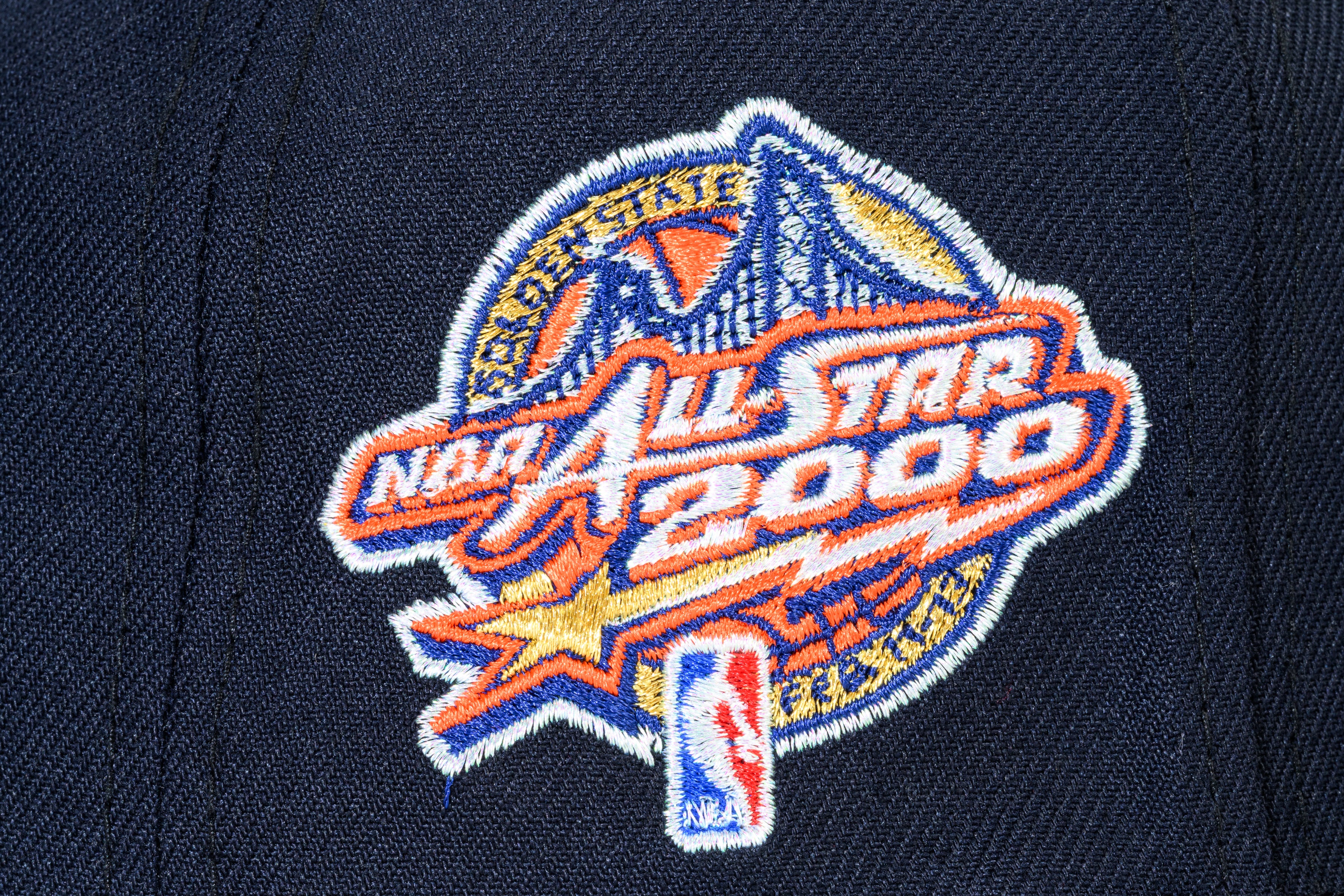 NEW ERA "ANTAWN” GOLDEN STATE WARRIORS FITTED HAT (NAVY/BLACK/ORANGE) - Image 4