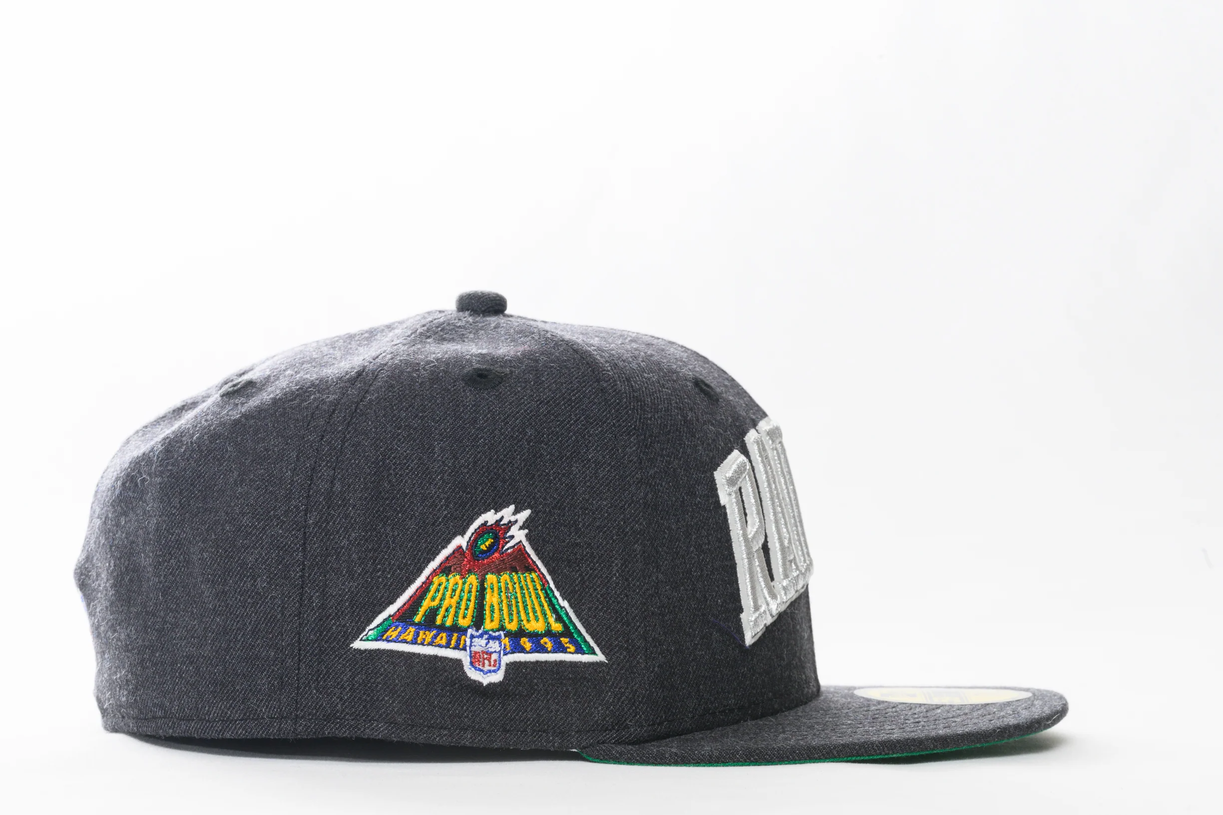 NEW ERA "ARCH SHELL"  LAS VEGAS RAIDERS FITTED HAT (HEATHER BLACK) - Image 7