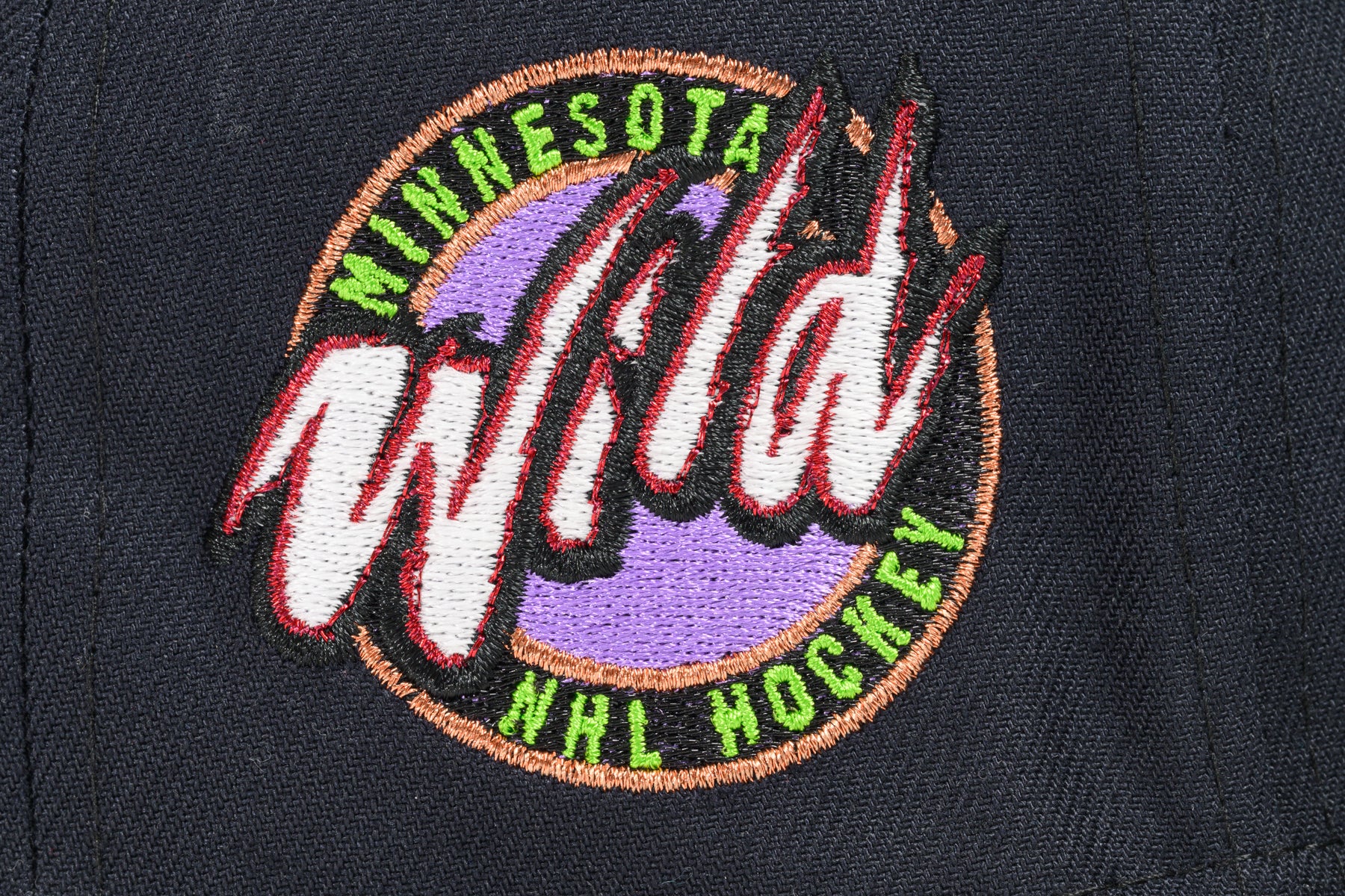NEW ERA "BAD MOON" MINNESOTA WILD (NAVY/BLACK/YELLOW) - Image 4