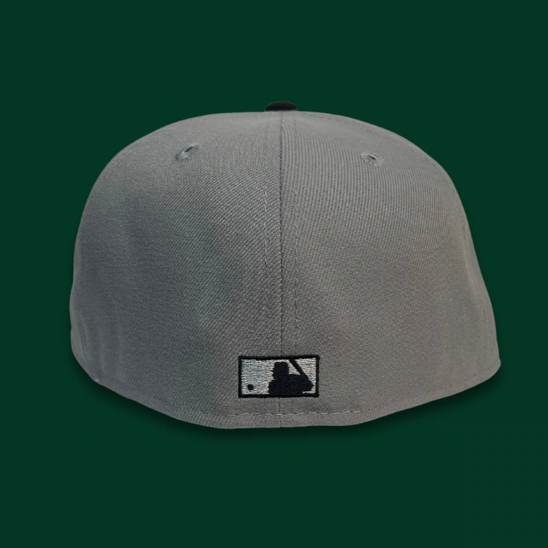 NEW ERA "BASH BROS" MINNESOTA TWINS FITTED HAT (GREY/BLACK) - Image 3