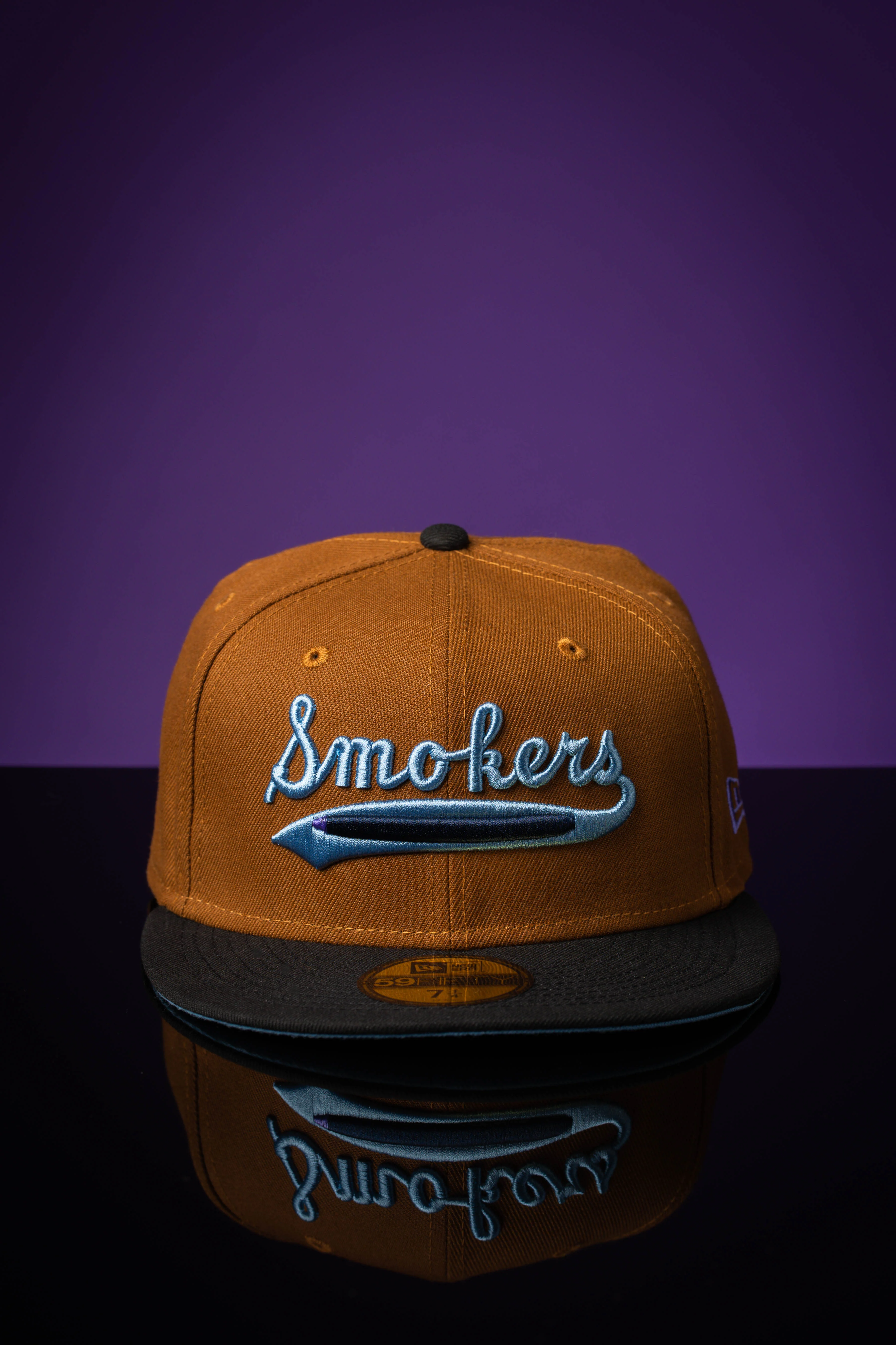 NEW ERA “BLUEBERRY TOAST” TAMPA SMOKERS FITTED HAT (SIZE 7) - Image 2