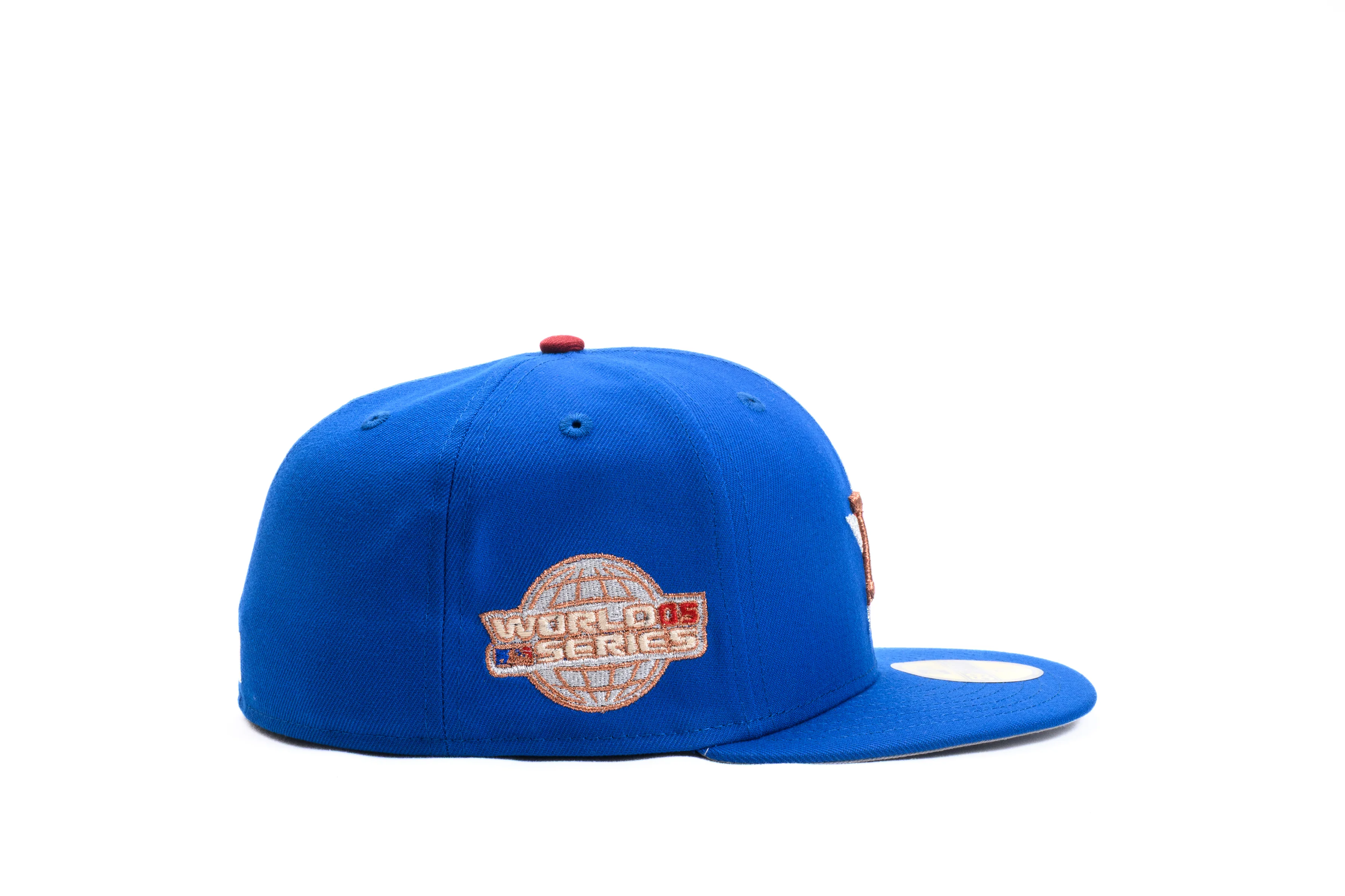 NEW ERA "CACTUS" HOUSTON ASTROS FITTED HAT (AZURE BLUE) - Image 6