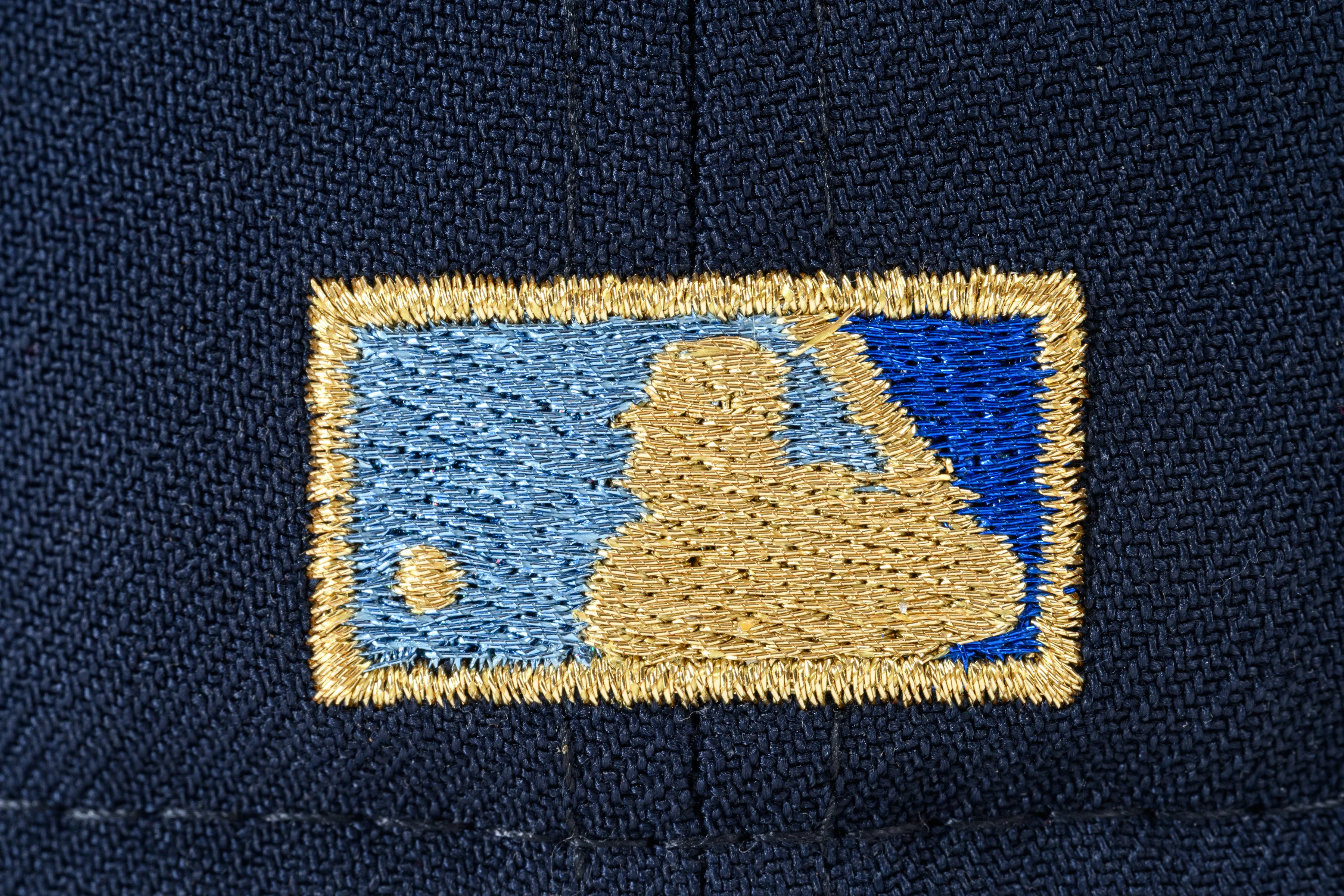 NEW ERA "CAMPANILE" OAKLAND ATHLETICS FITTED HAT (OCEANSIDE BLUE/STONE) - Image 3