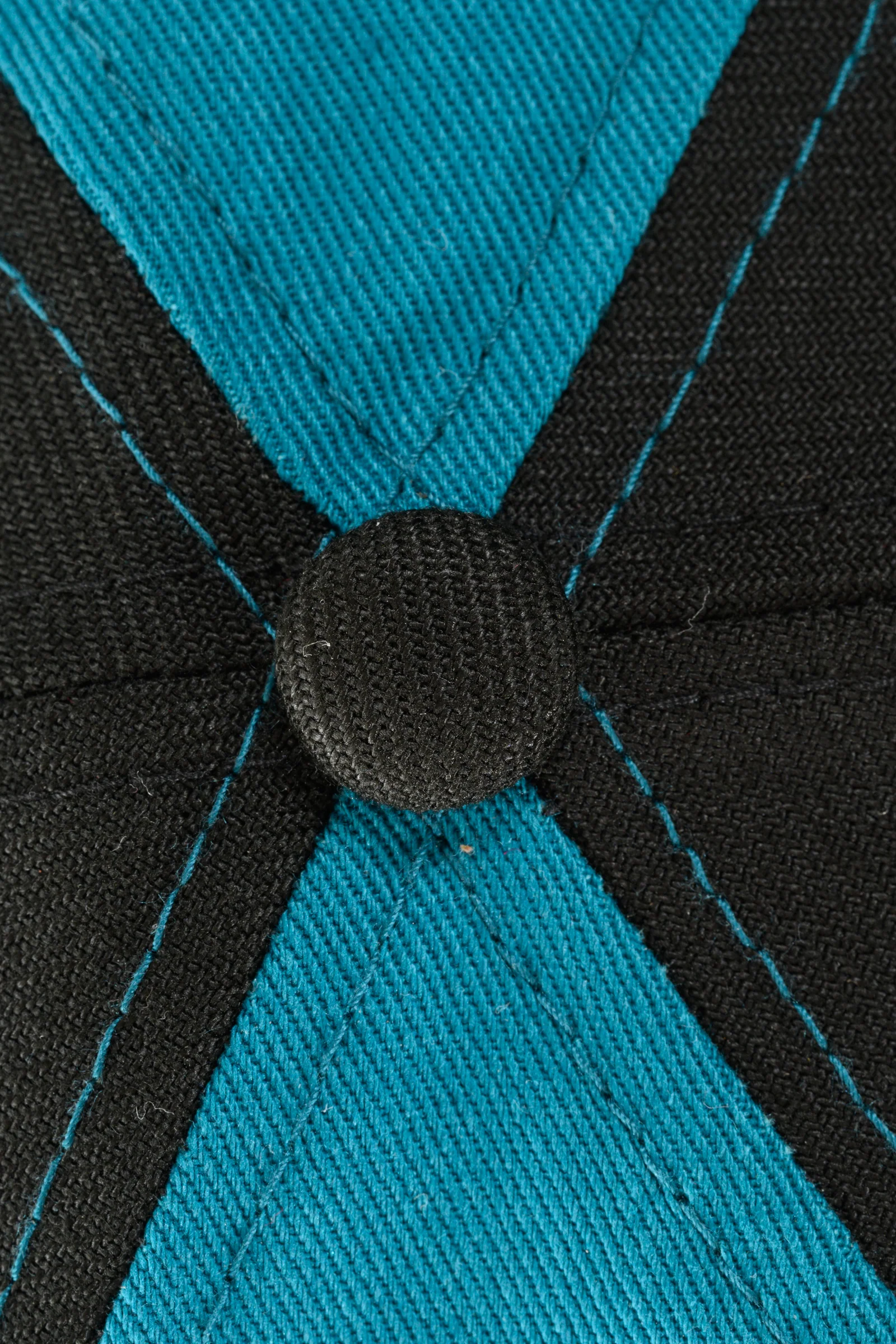 NEW ERA "COLOR BLOCK" SAN JOSE SHARKS FITTED HAT (BLACK/TEAL) - Image 8