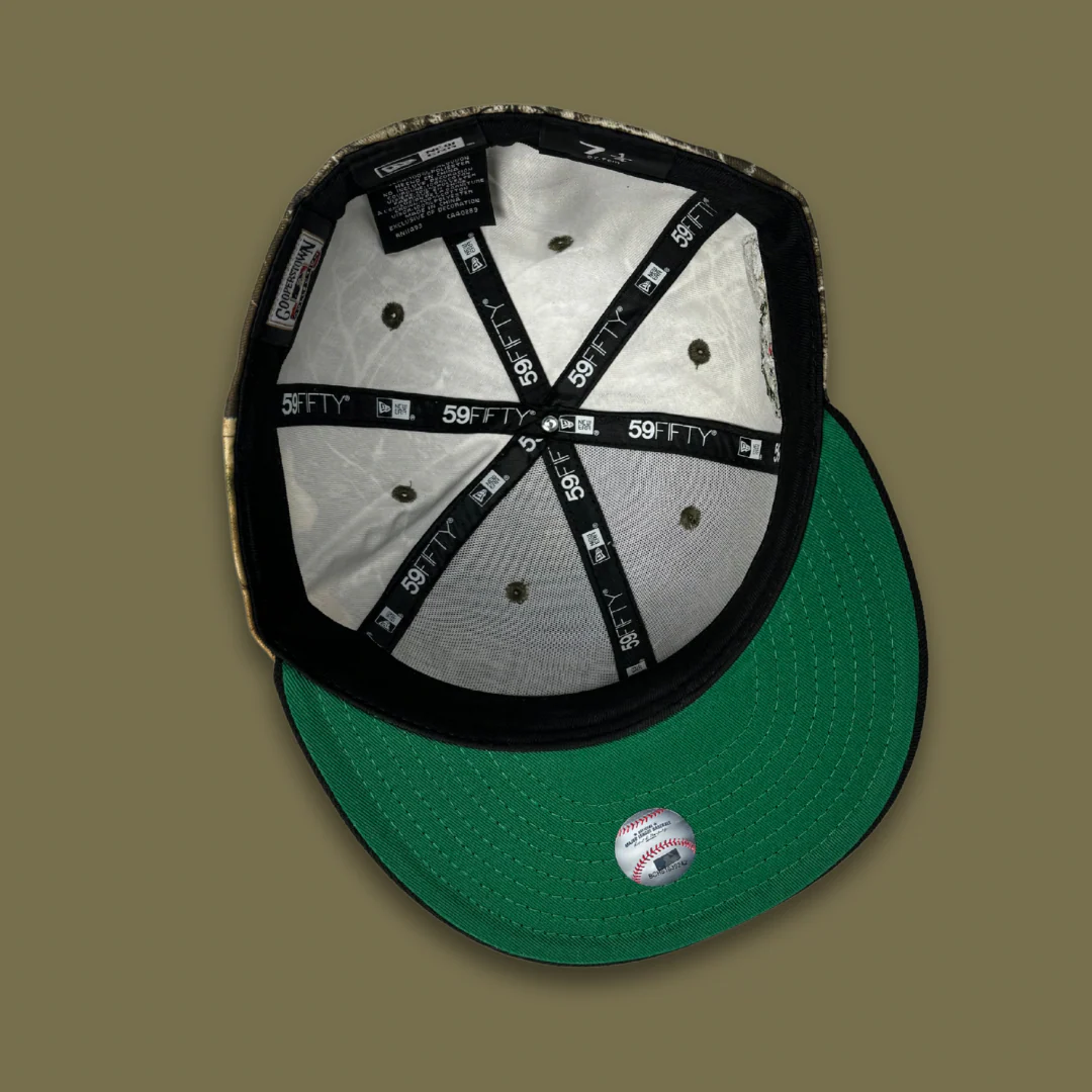 NEW ERA “COMPASS IN THE WOODS" SEATTLE MARINERS FITTED HAT (REAL TREE) - Image 4