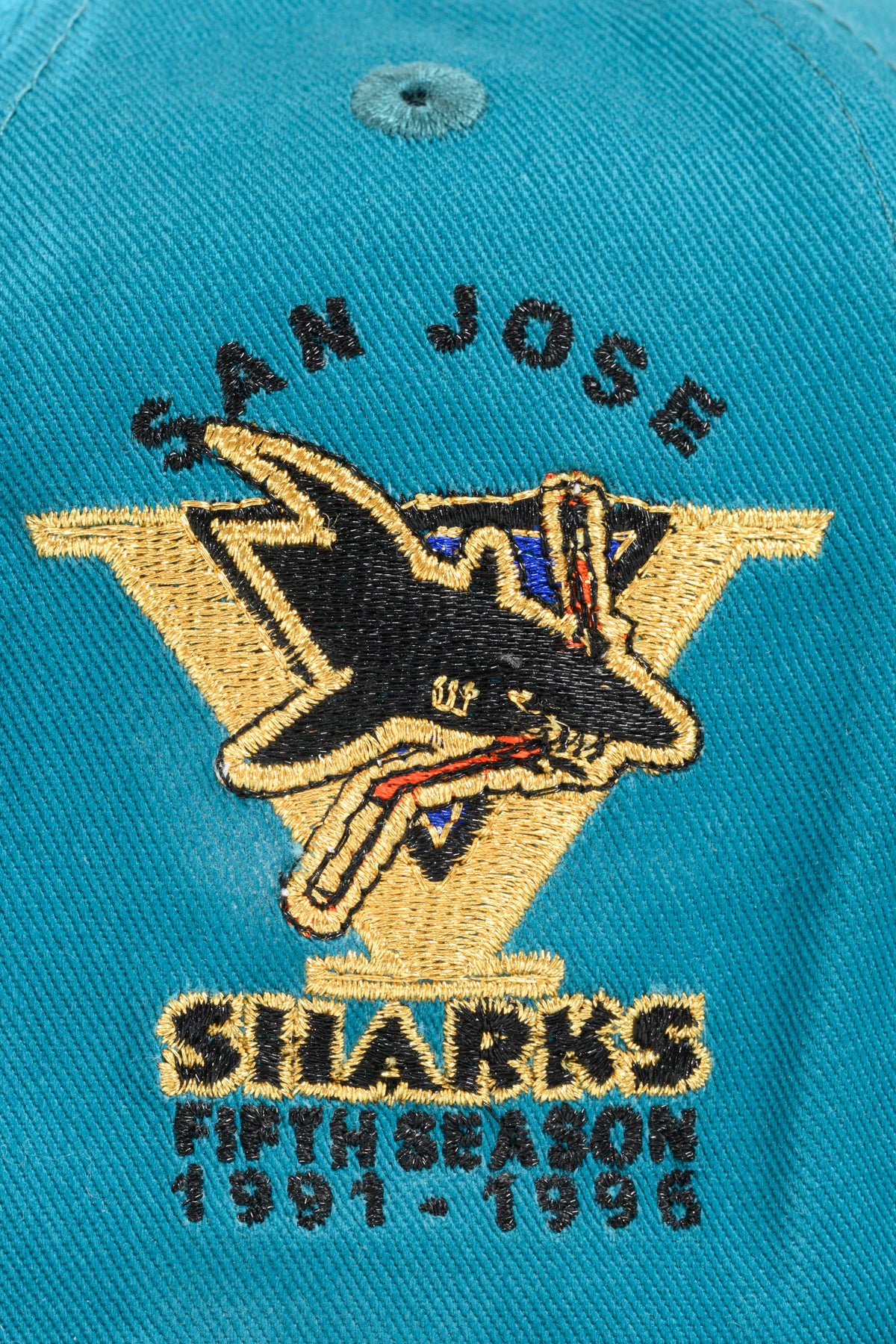 NEW ERA "DEEP BLUE SEA" SAN JOSE SHARKS (TEAL/TEMPEST) - Image 5