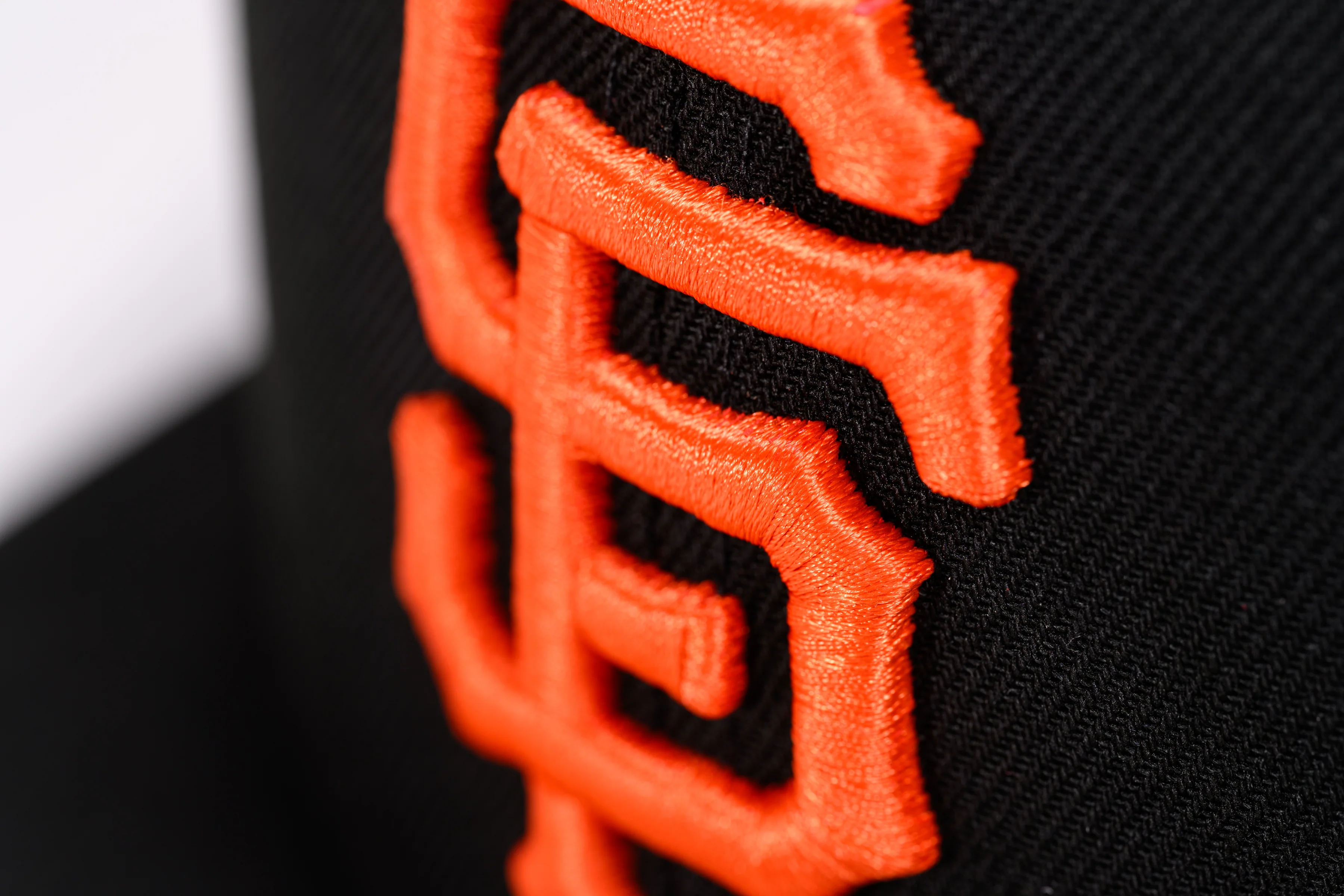 NEW ERA "DELUXE" SAN FRANCISCO GIANTS  FITTED HAT (BLACK/ORANGE) - Image 6