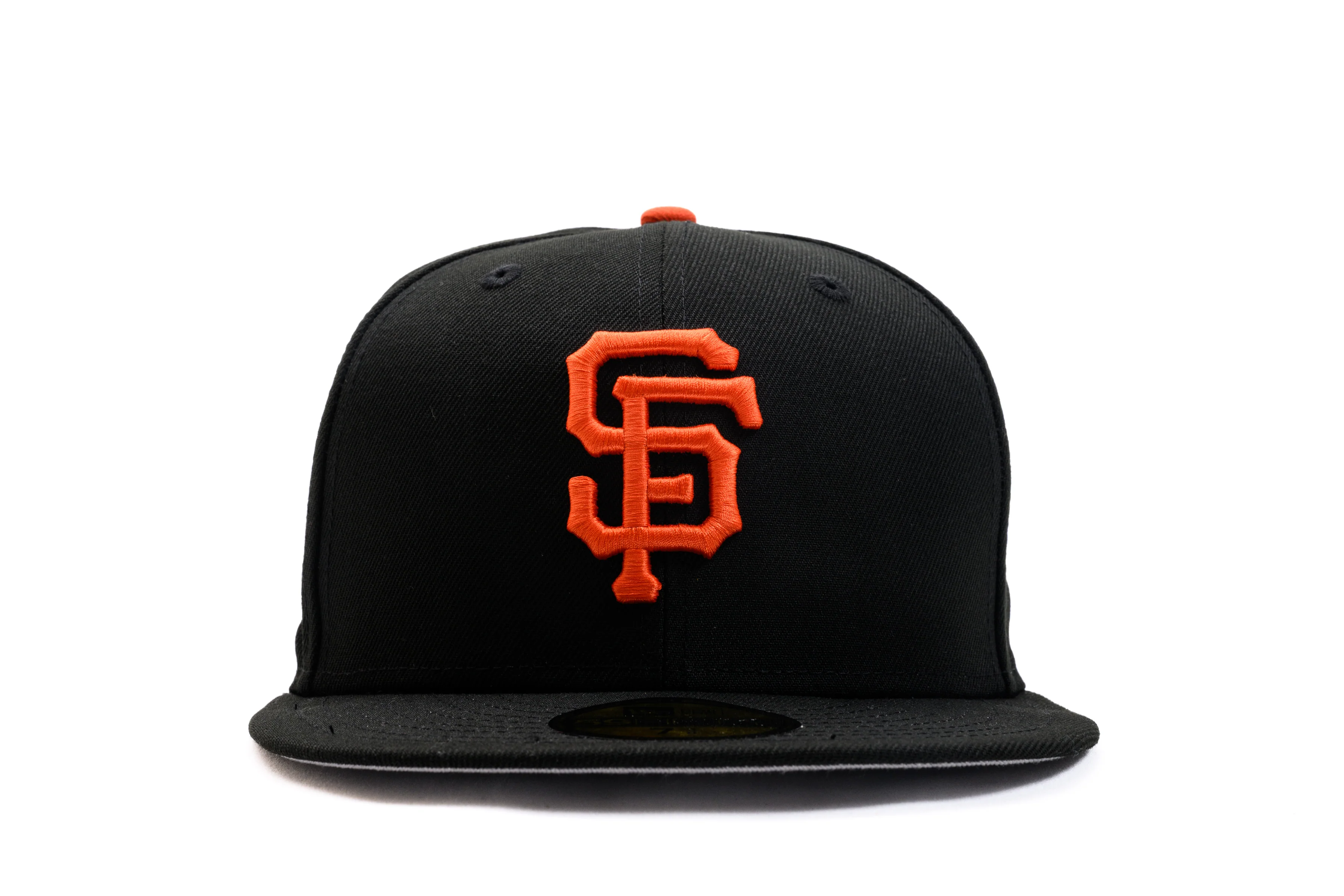 NEW ERA "DELUXE" SAN FRANCISCO GIANTS  FITTED HAT (BLACK/ORANGE) - Image 7