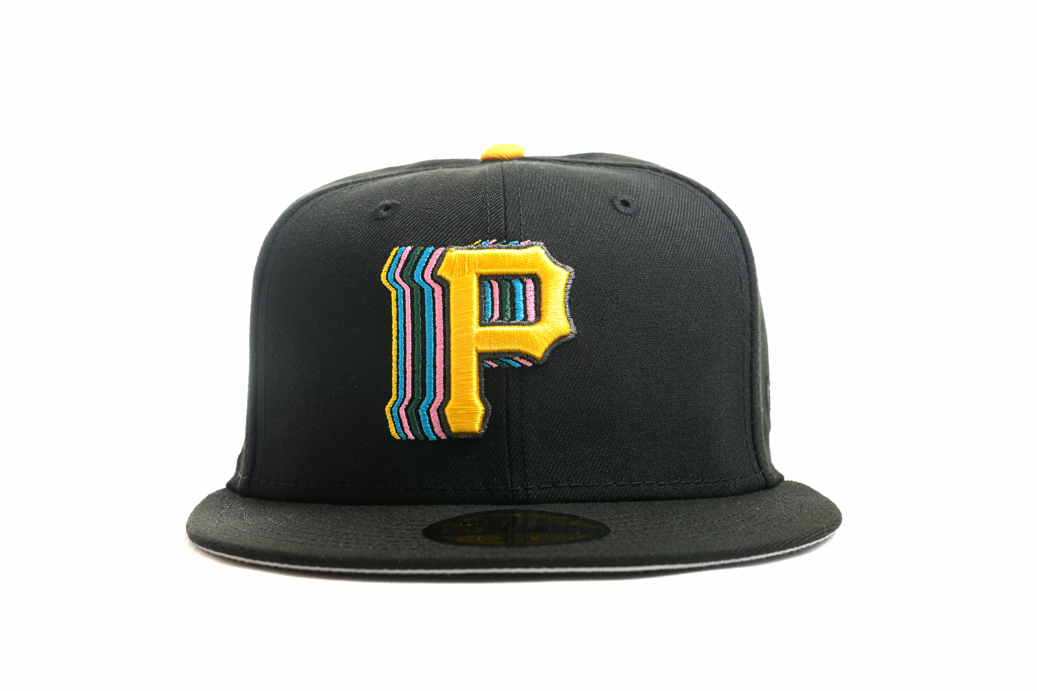 NEW ERA "DOCK ELLIS" PITTSBURGH PIRATES FITTED HAT (BLACK/YELLOW) - Image 8