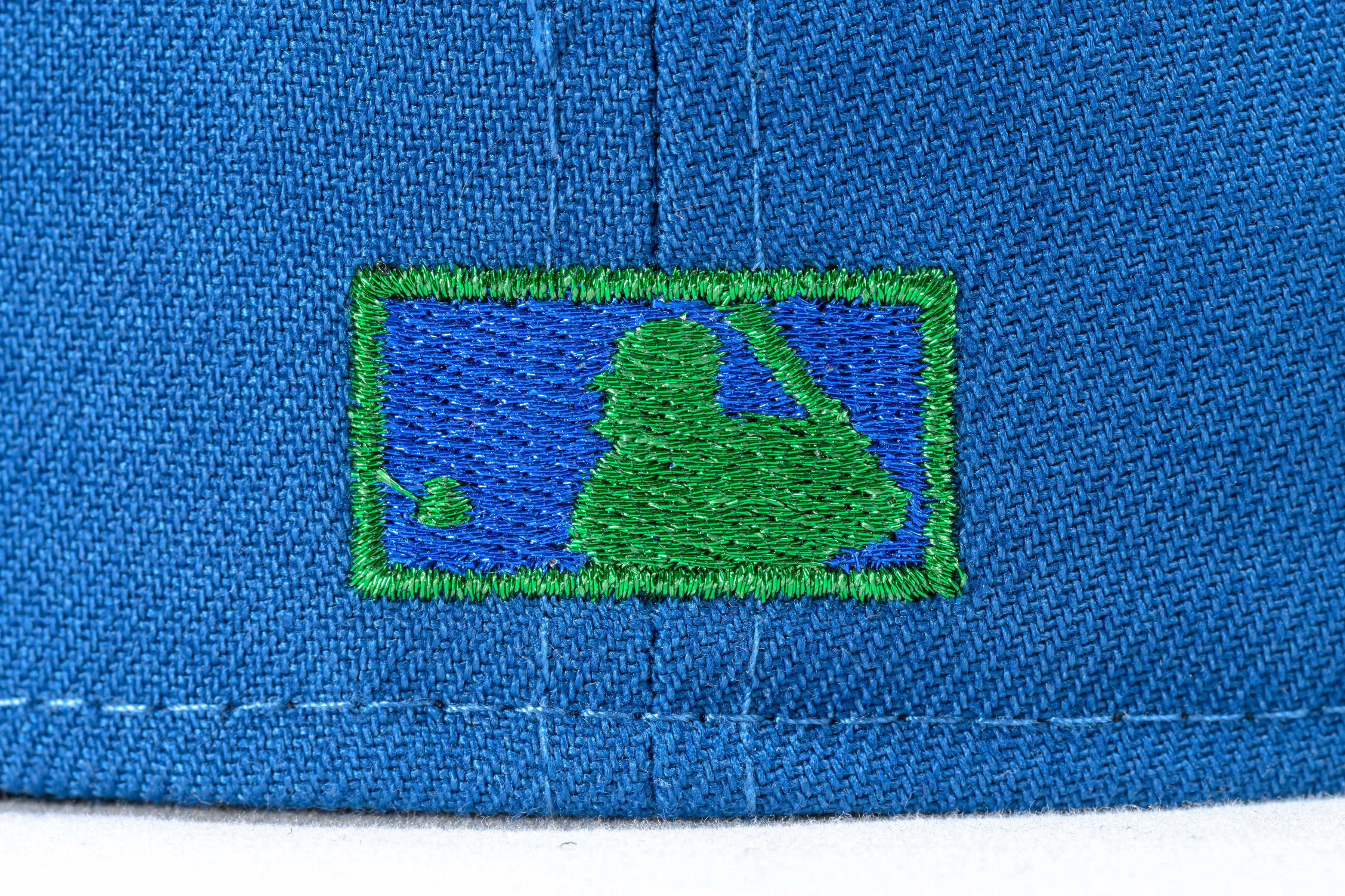 NEW ERA "EASTBAY FUNK" OAKLAND A'S FITTED HAT (LIGHT ROYAL) - Image 3