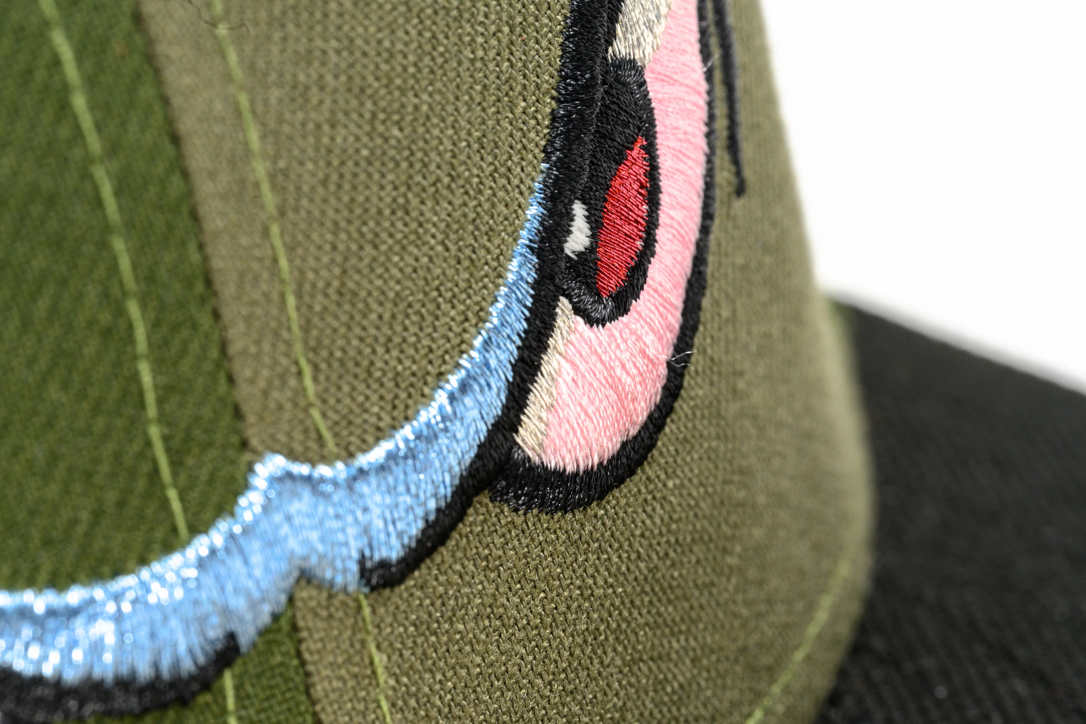 NEW ERA "GRIME" LAKE ELSINORE STORM FITTED HAT (RIFLE GREEN/NEW OLIVE/BLACK) - Image 8