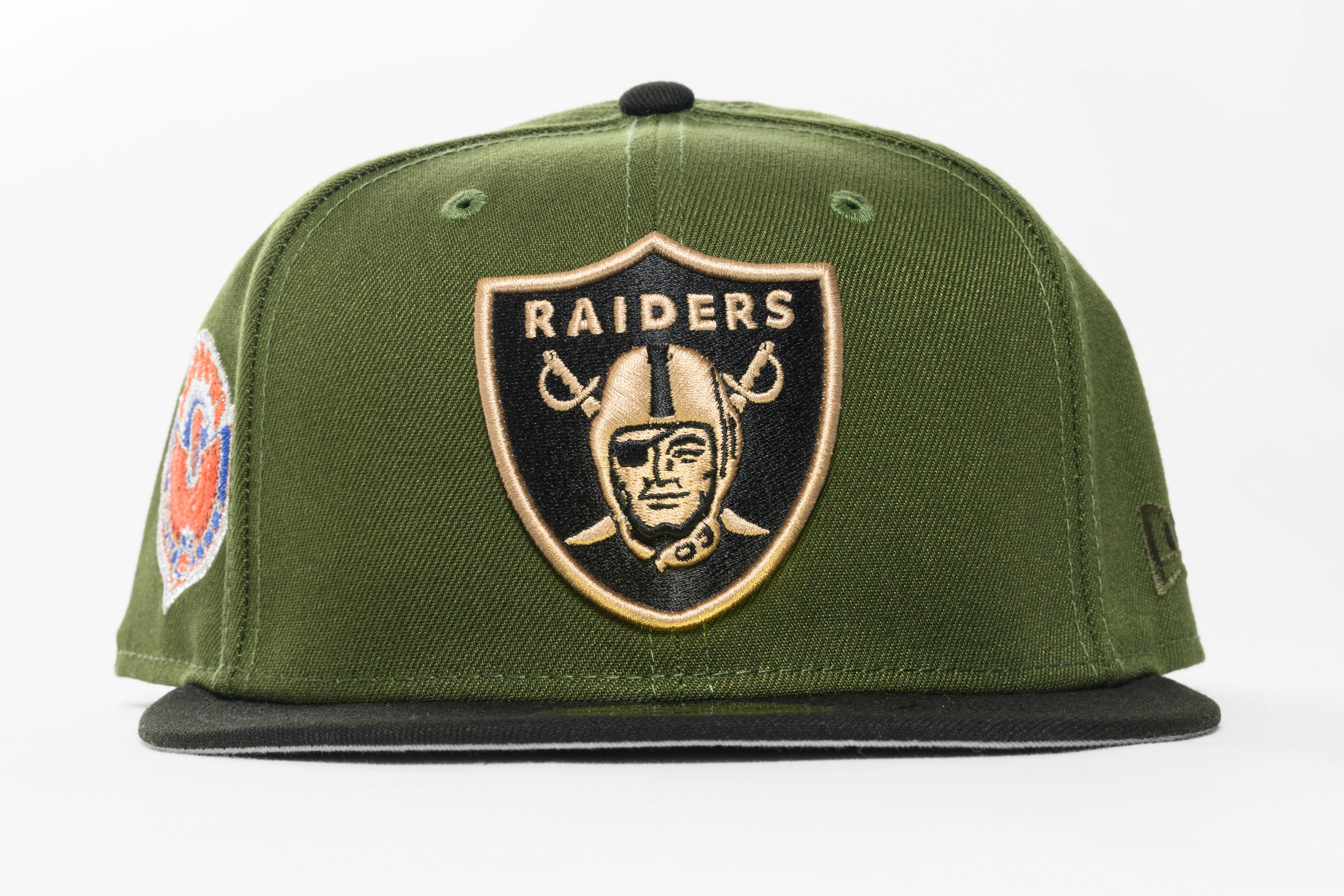 NEW ERA "HALE KOA" LAS VEGAS RAIDERS FITTED HAT (RIFLE GREEN/BLACK)y - Image 7