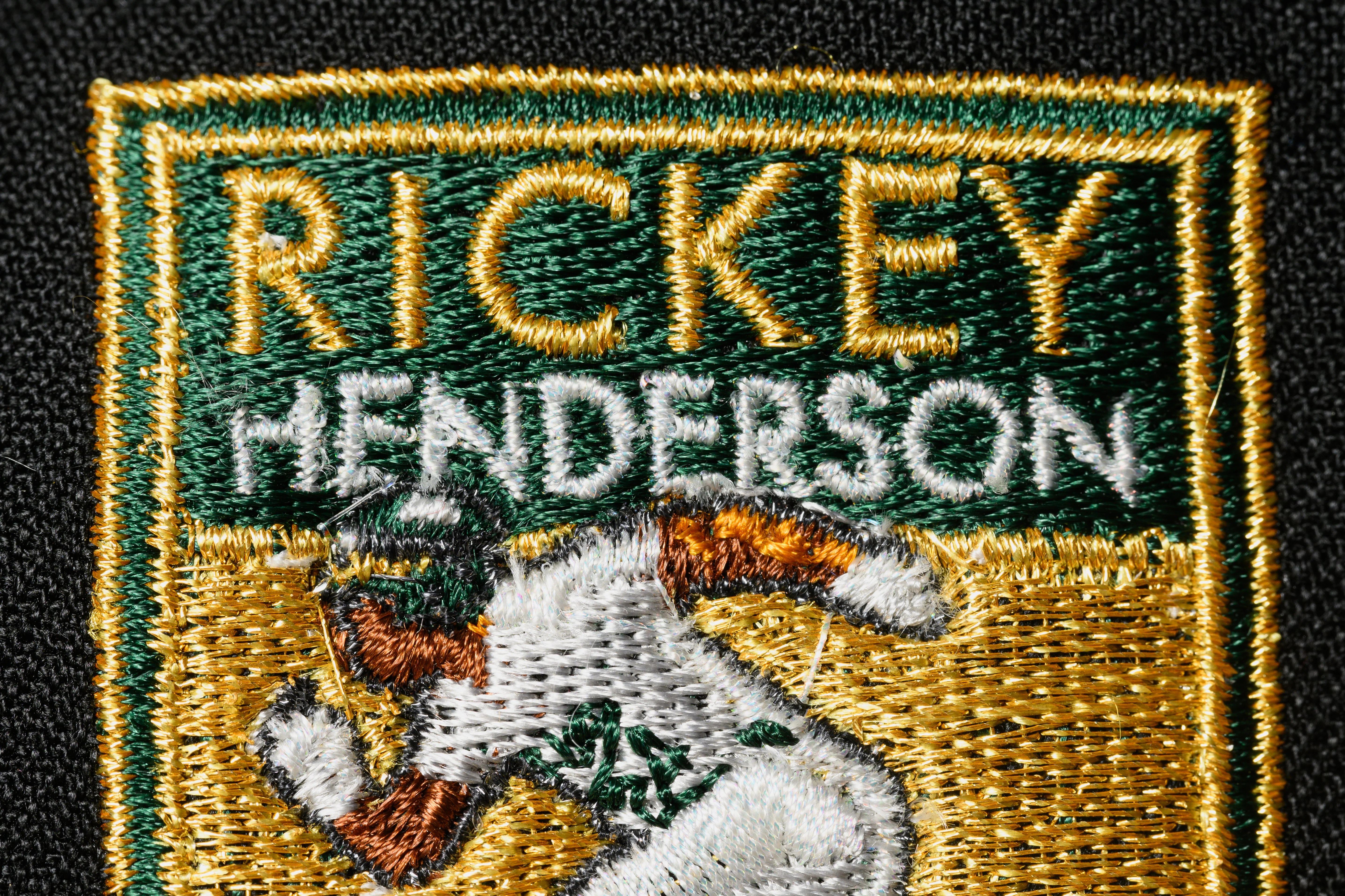 NEW ERA "HOMETOWN RICKEY" OAKLAND A'S FITTED HAT (BLACK/DARK GREEN) - Image 4