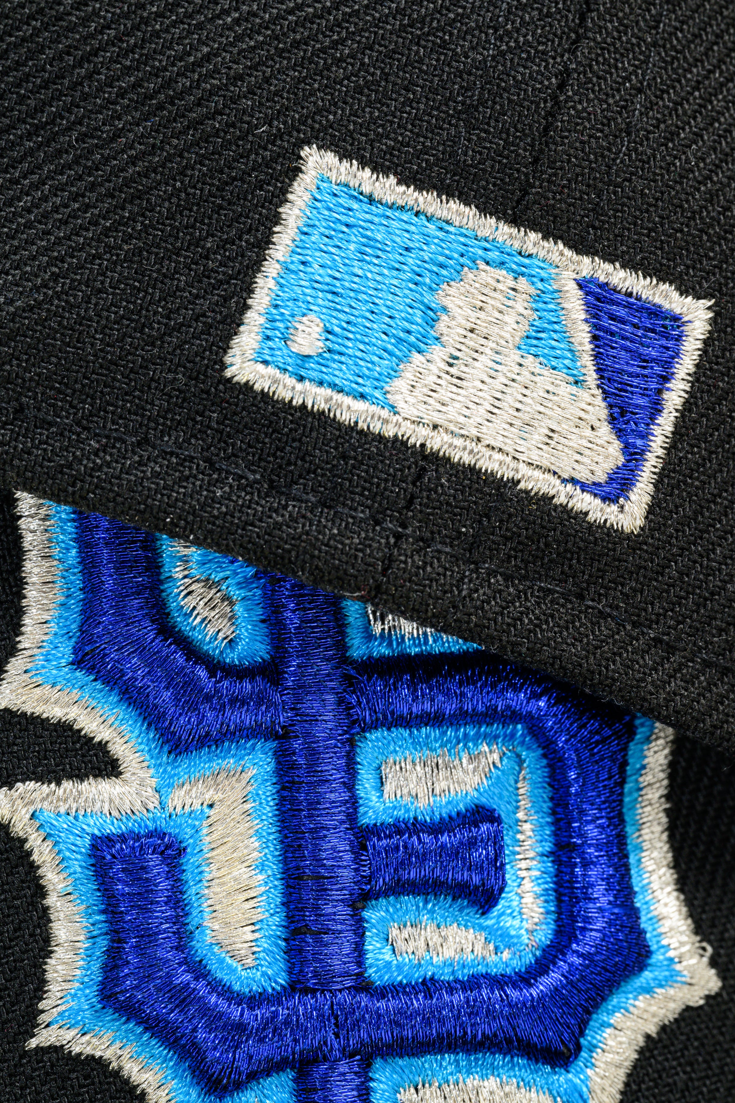 NEW ERA "ICE MAN” SAN FRANCISCO GIANTS  FITTED HAT (BLACK/TEAL) - Image 6