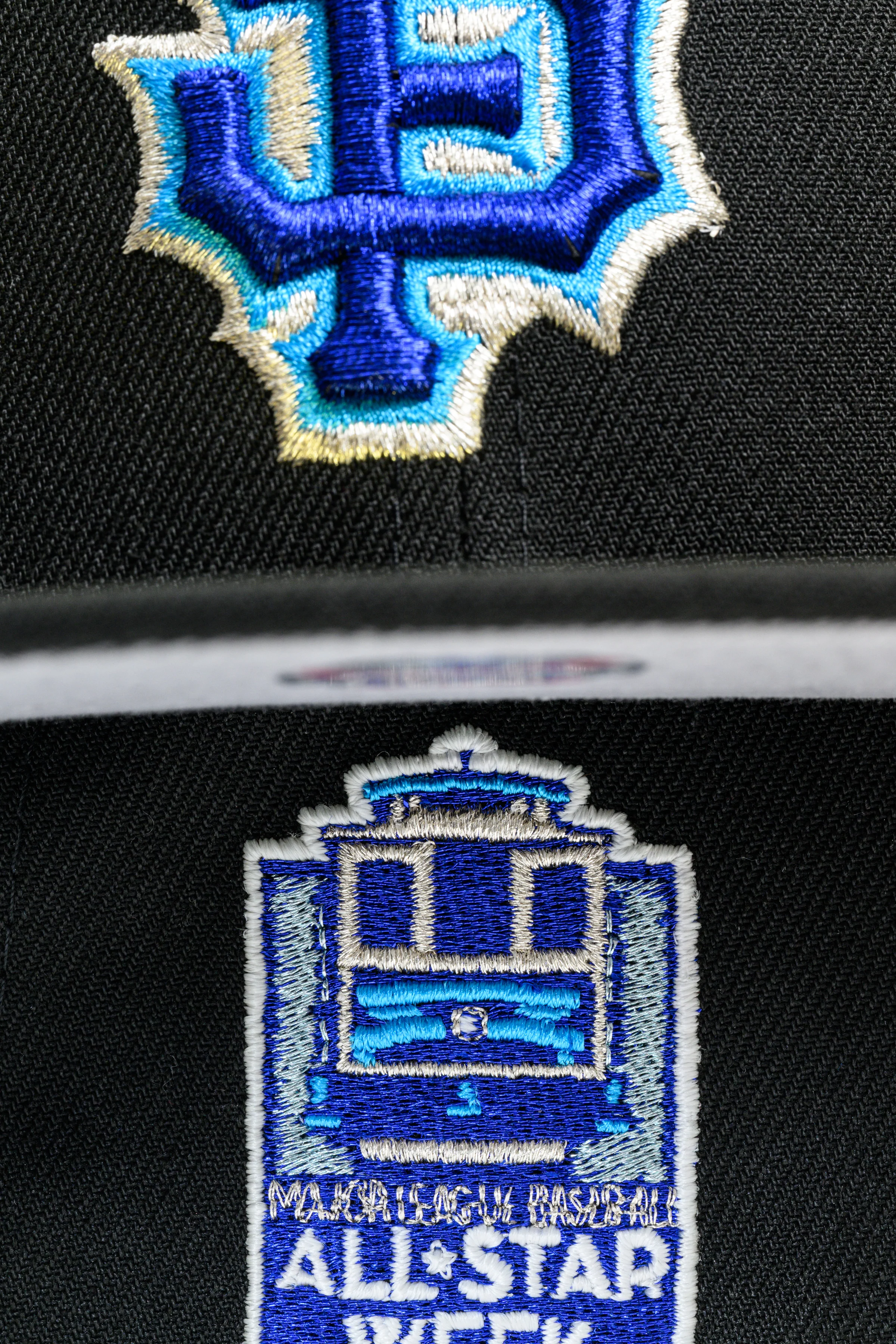 NEW ERA "ICE MAN” SAN FRANCISCO GIANTS  FITTED HAT (BLACK/TEAL) - Image 8
