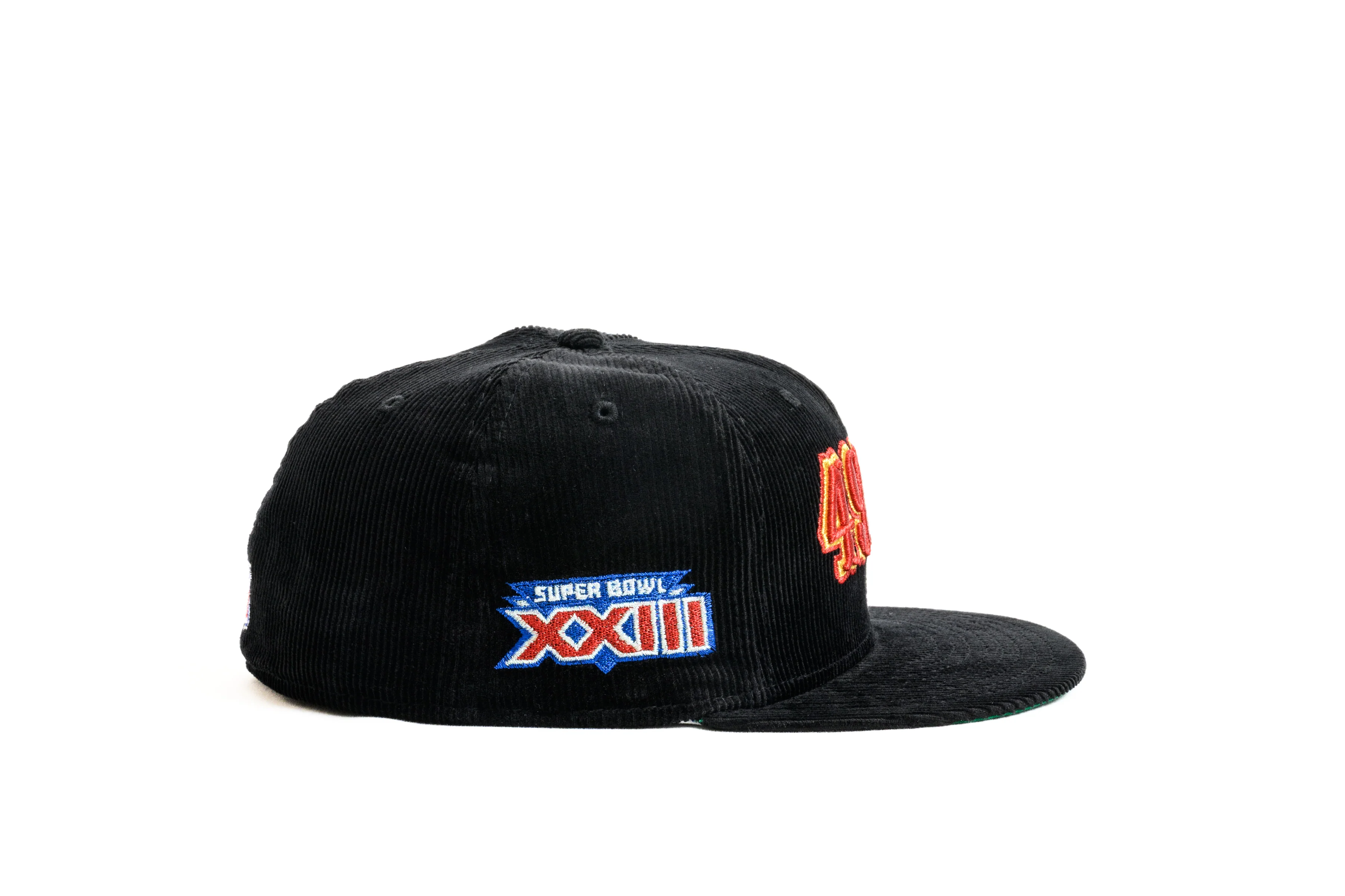 NEW ERA "LOLO 2.0" SAN FRANCISCO 49ERS FITTED HAT (BLACK CORDUROY) - Image 4