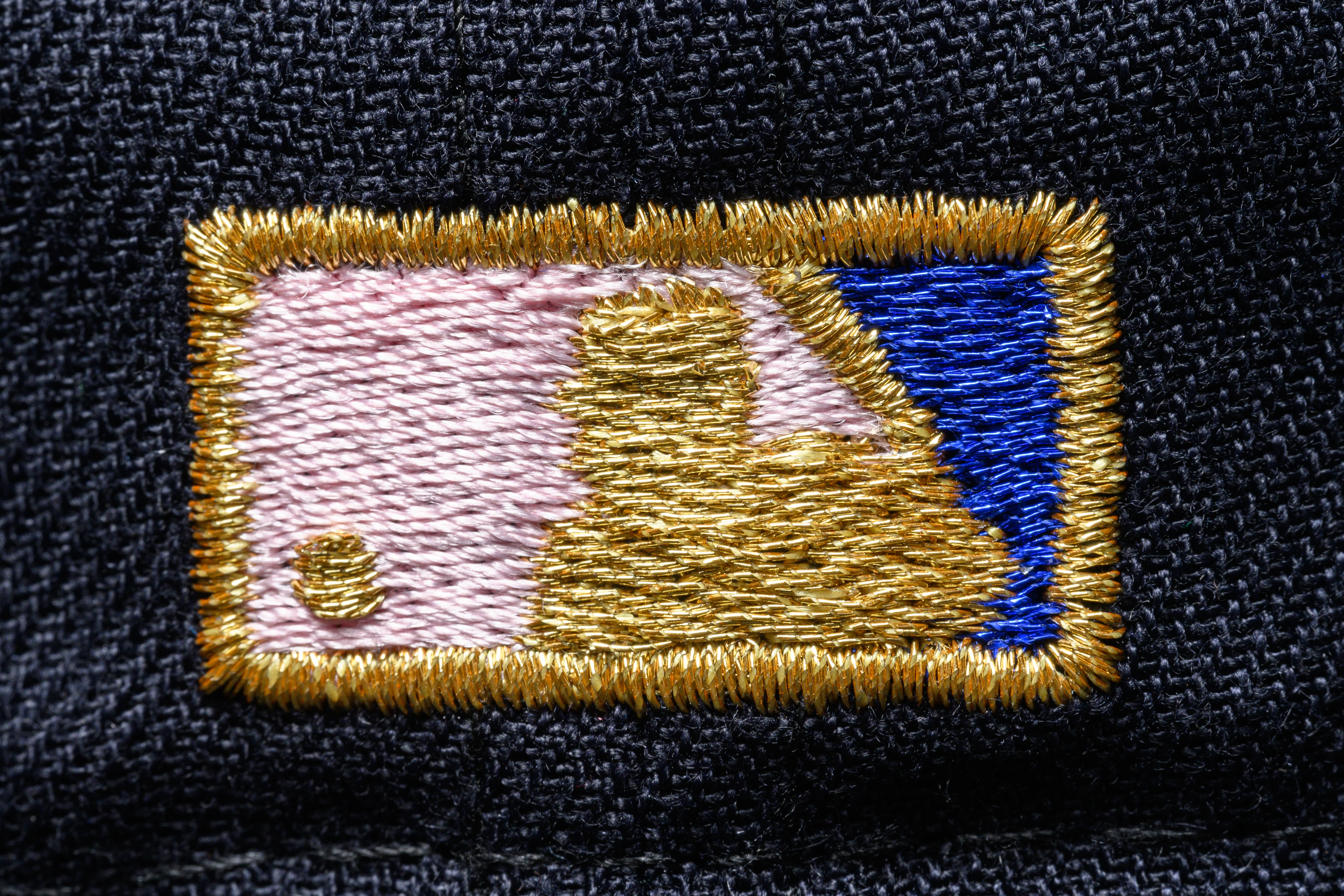 NEW ERA "MUSUBI" SAN FRANCISCO GIANTS FITTED HAT (NAVY/SONGBIRD BLUE) - Image 2