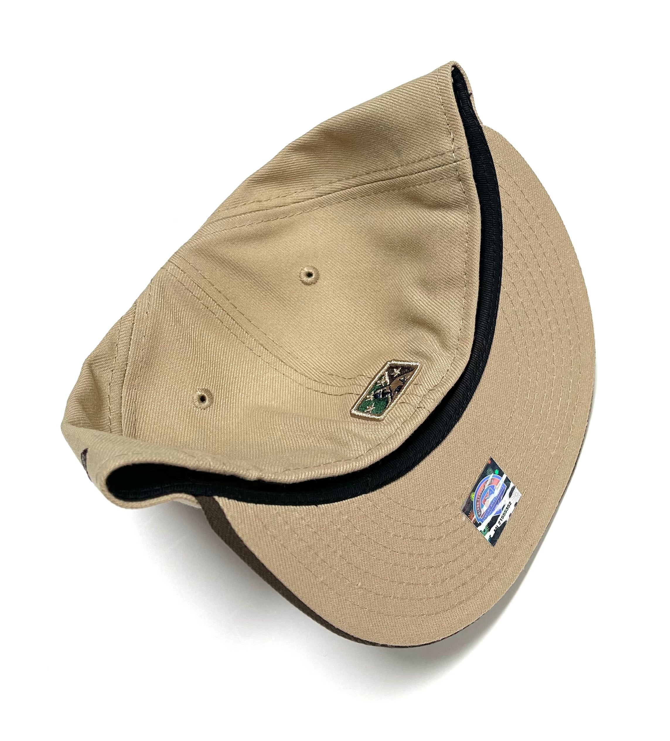 NEW ERA “NUTCRACKER” OAKLAND OAKS FITTED HAT (CAMEL/WALNUT) - Image 3