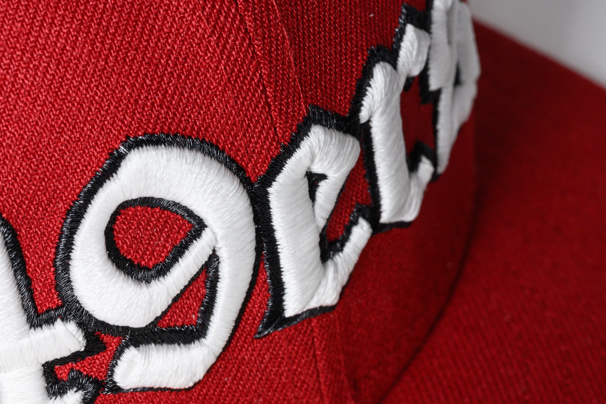 NEW ERA "OLD ENGLISH" SAN FRANCISCO 49ERS FITTED HAT (H RED/KHAKI) - Image 5