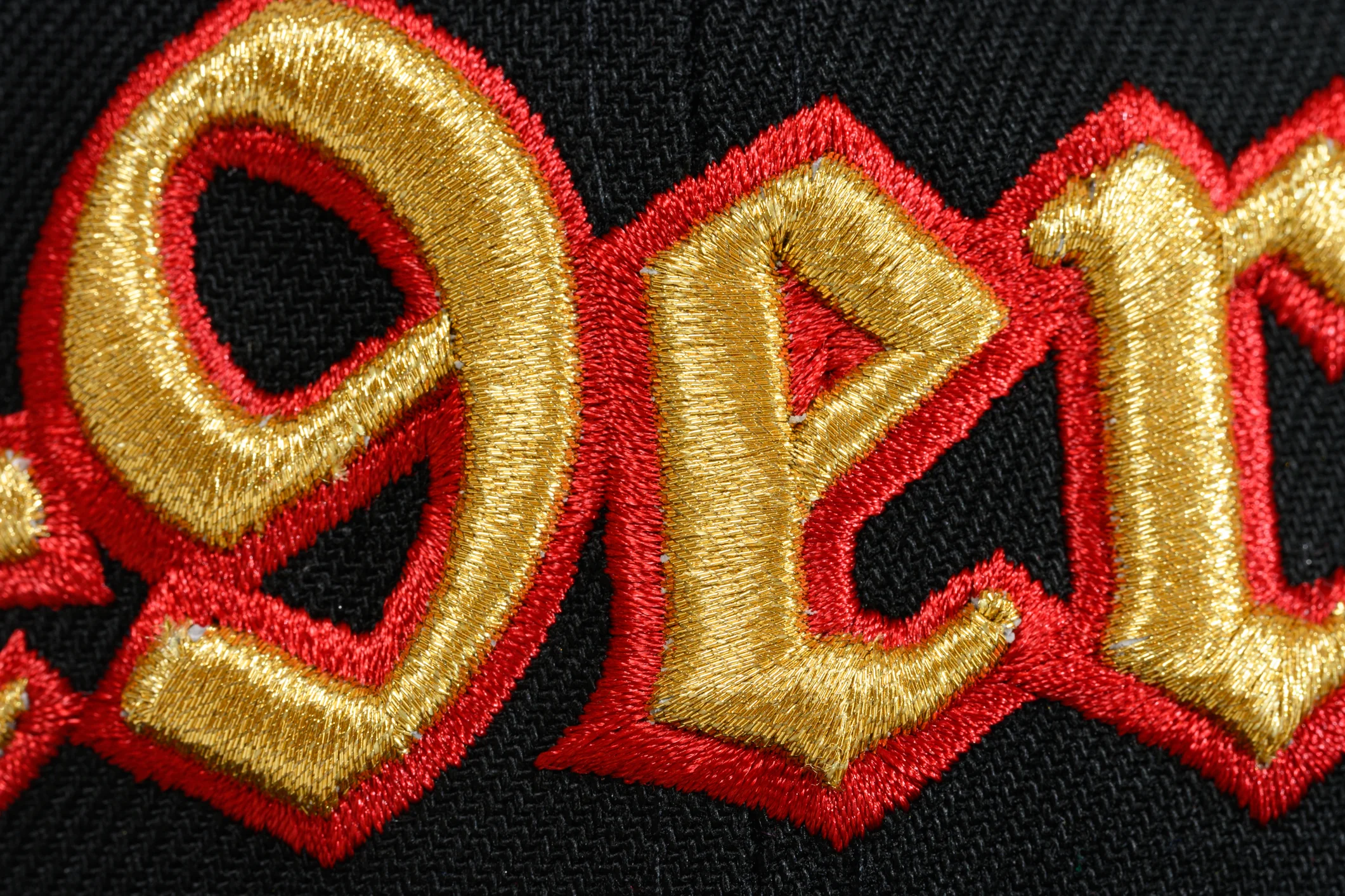 NEW ERA "OLD MONEY" SAN FRANCISCO 49ERS FITTED HAT (H RED /BLACK) - Image 8