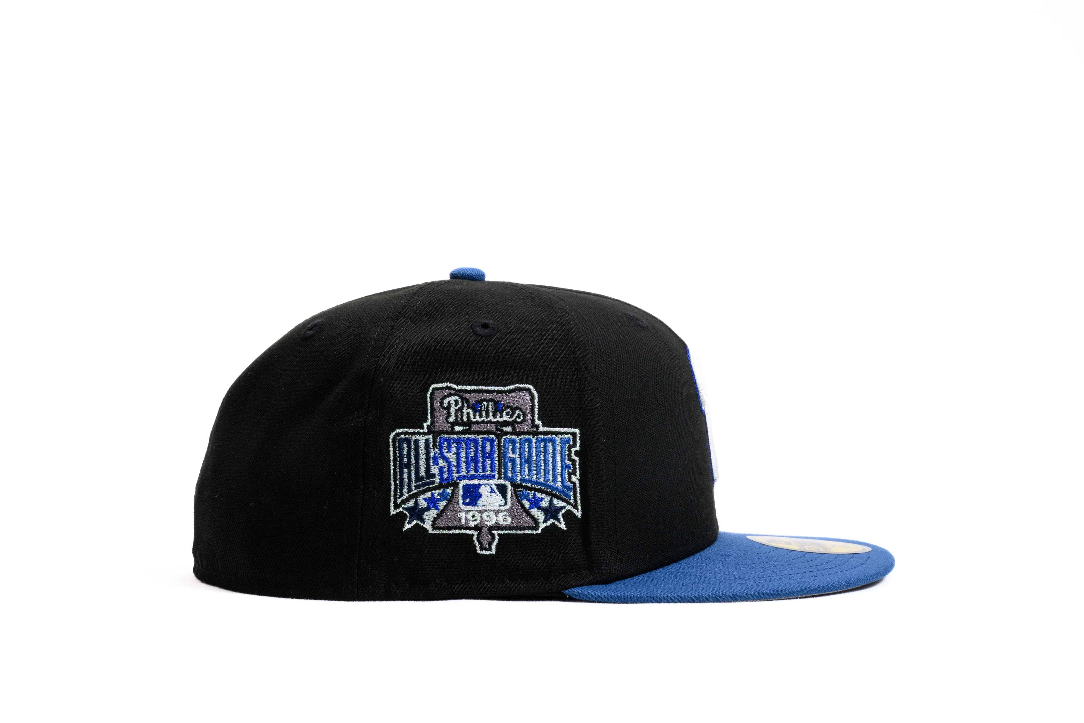 NEW ERA "PHANTOM" PHILADELPHIA PHILLIES FITTED HAT (BLACK/INDIGO BLUE) - Image 5
