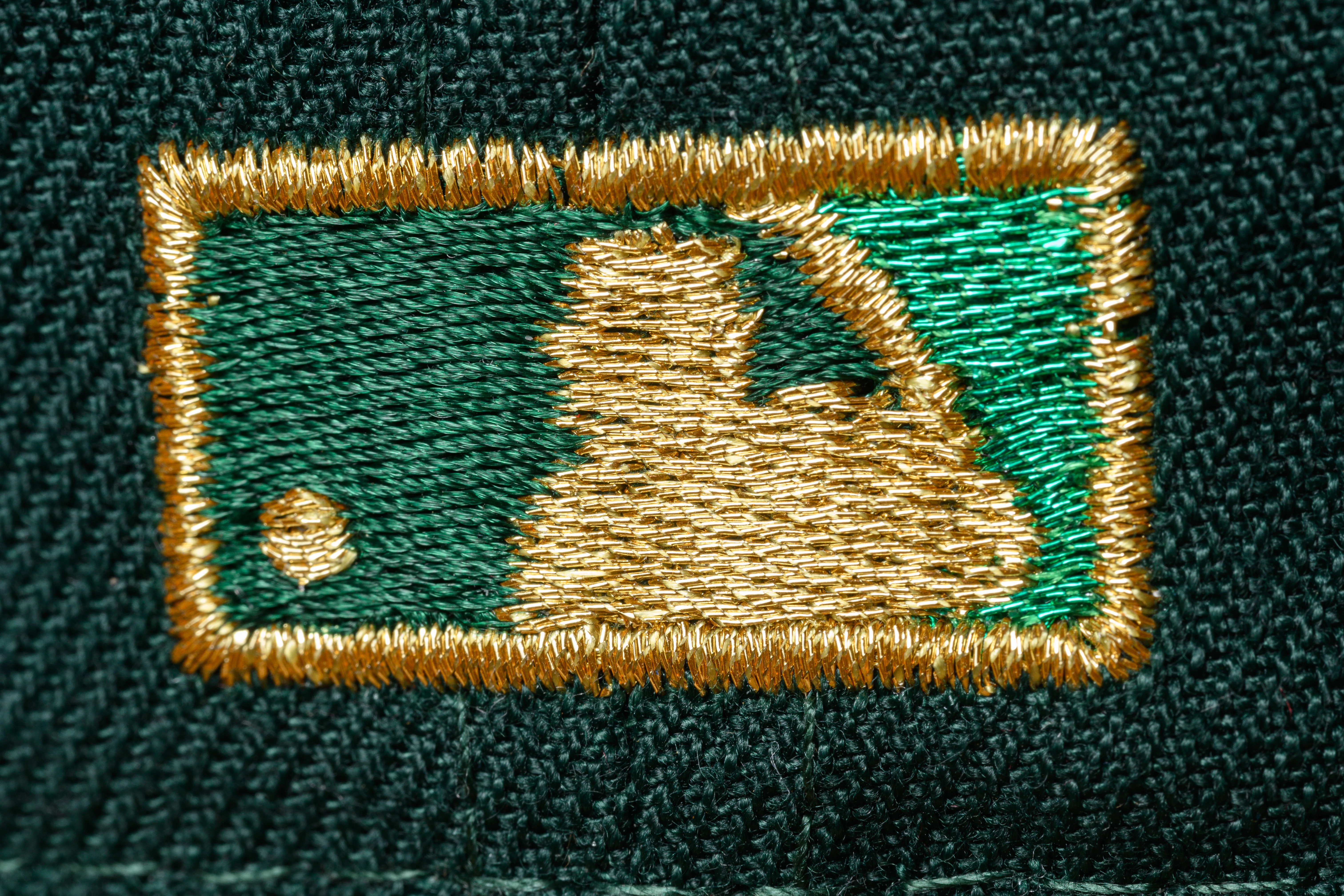 NEW ERA "PITTSBURG CA" PITTSBURG PIRATES FITTED HAT (DARK GREEN/BLACK) - Image 2