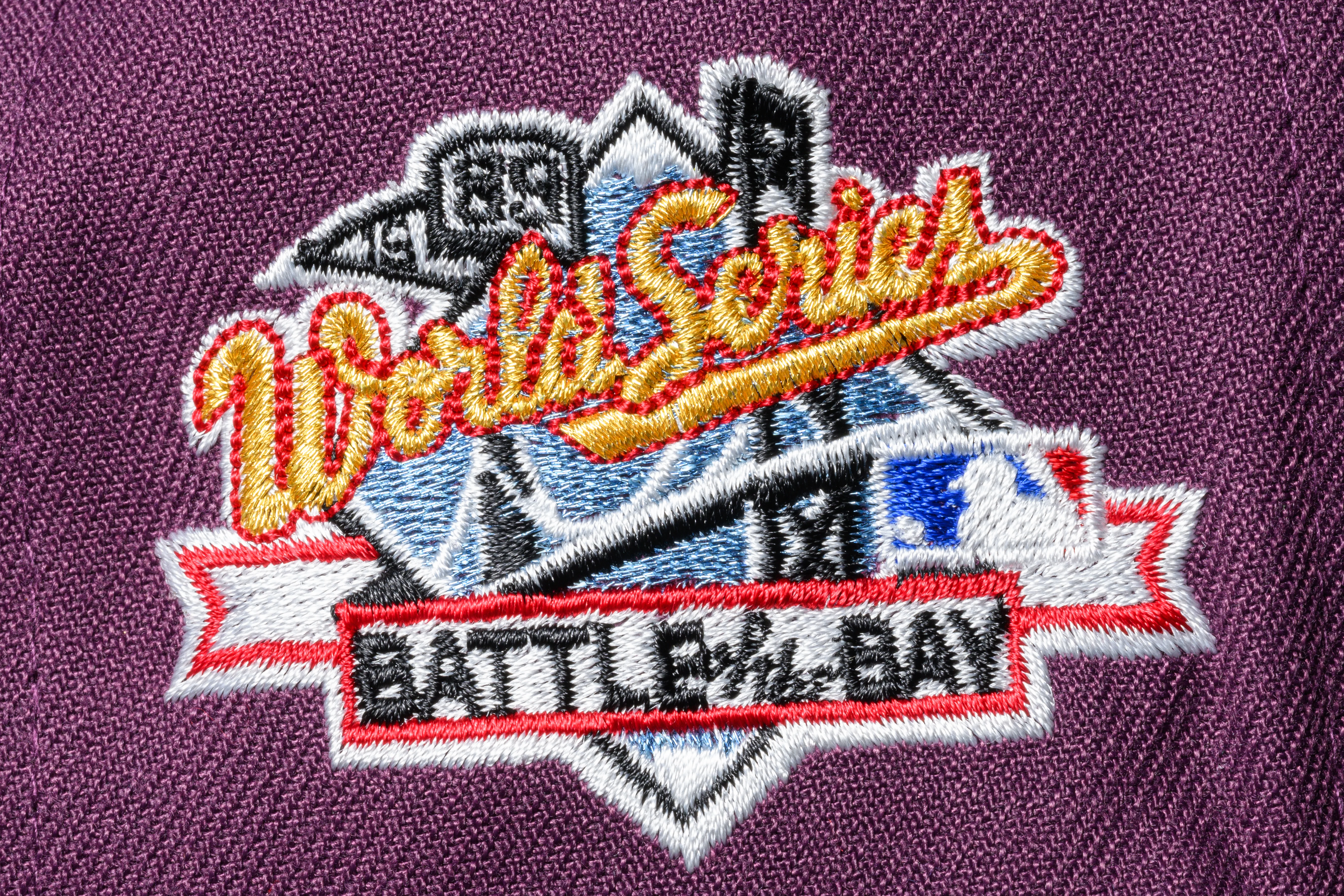 NEW ERA "GARDEN OF EDEN" OAKLAND A'S FITTED HAT (PLUM/EMERALD GREEN) - Image 2