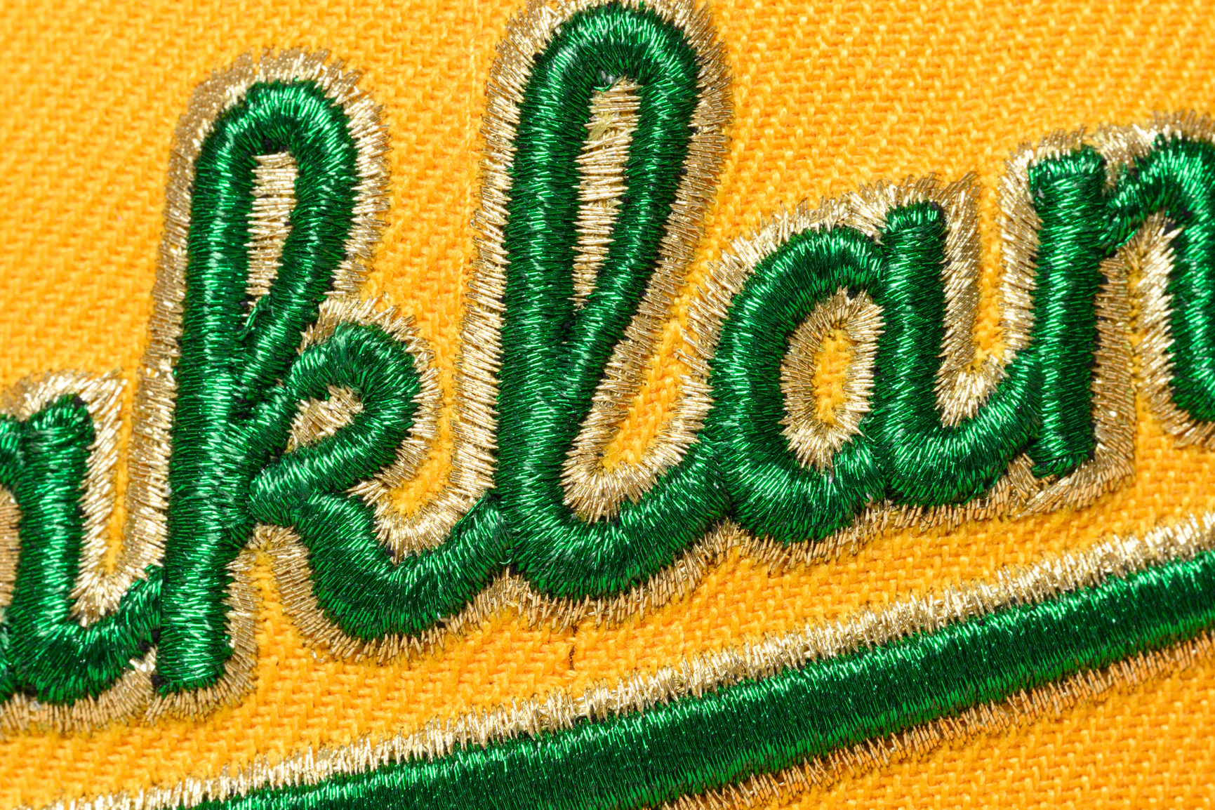 NEW ERA "POMELO" OAKLAND A'S FITTED HAT (A GOLD/BLACK/PINK) - Image 7