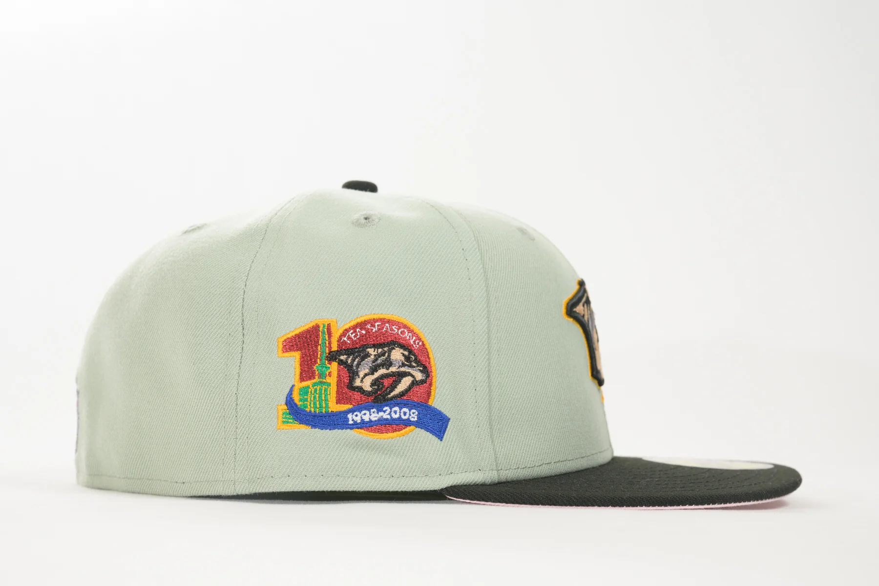 NEW ERA "PREDATOR"  NASHVILLE PREDATORS (EVEREST GREEN/ BLACK/PINK) - Image 5