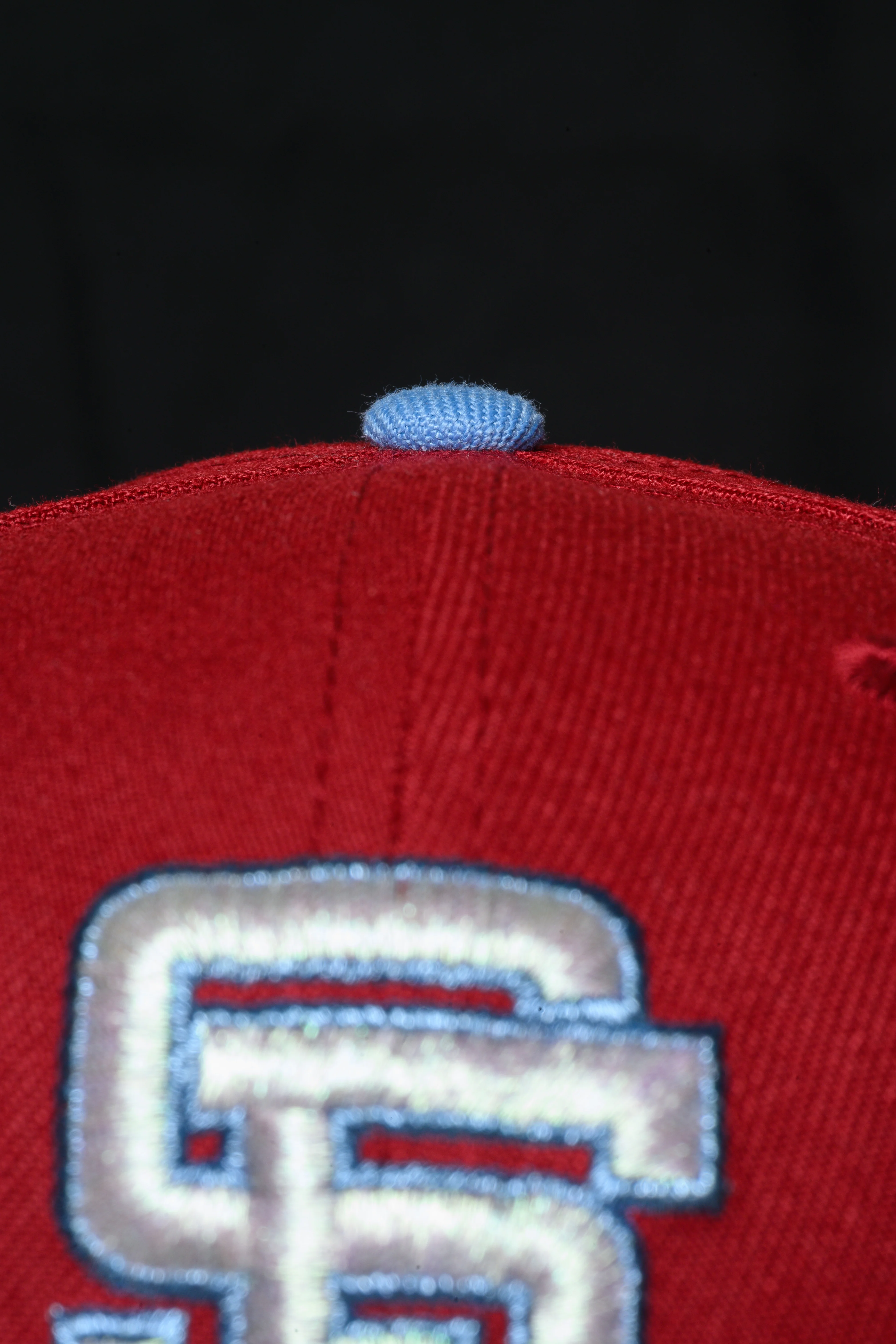 NEW ERA “NORTH SIDE FLOW" SAN FRANCISCO GIANTS FITTED HAT (BRICK RED/NAVY) - Image 5